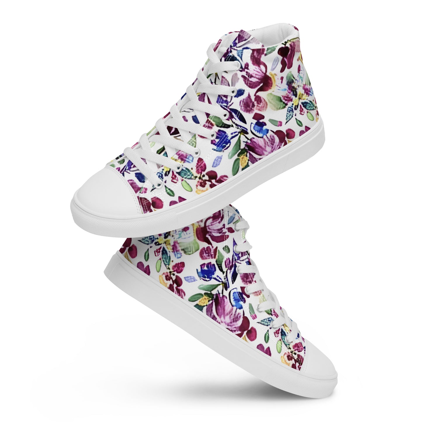 Men’s high top canvas shoes