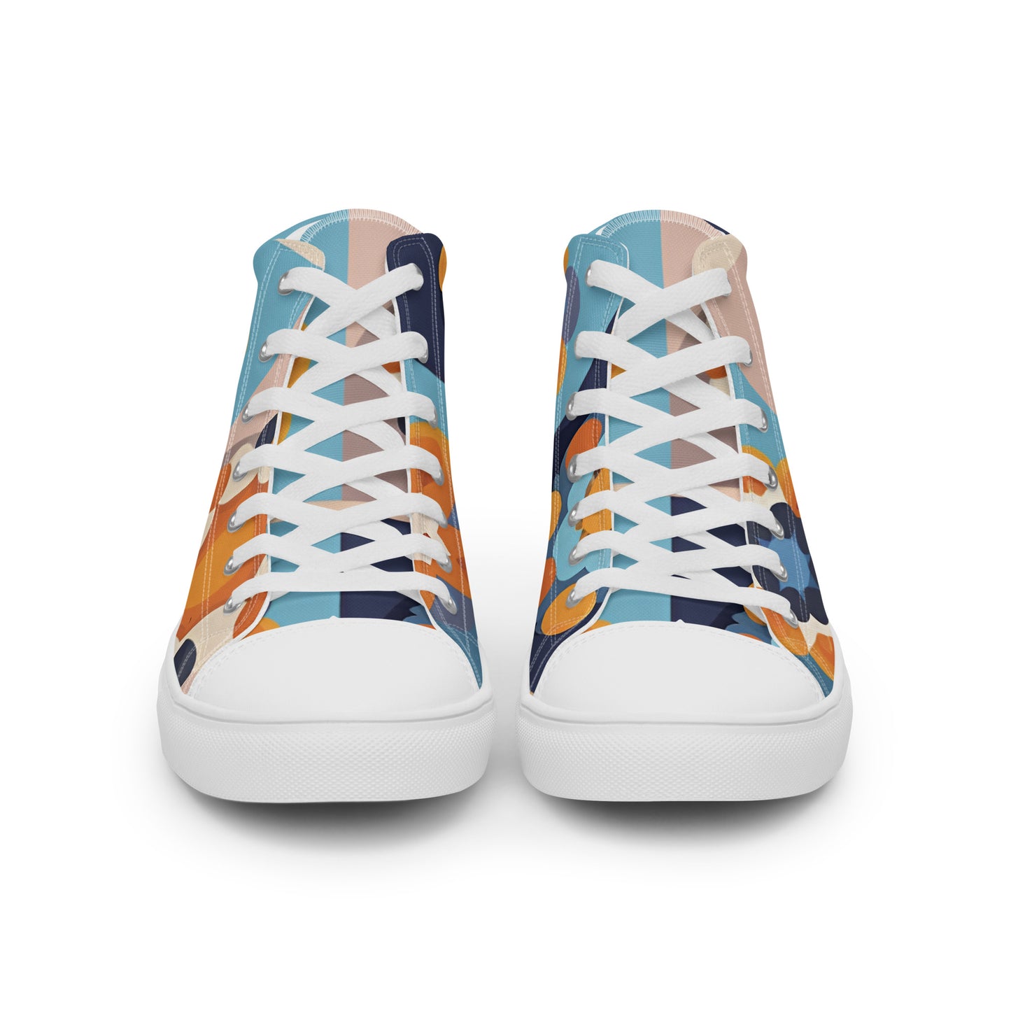 Men’s high top canvas shoes