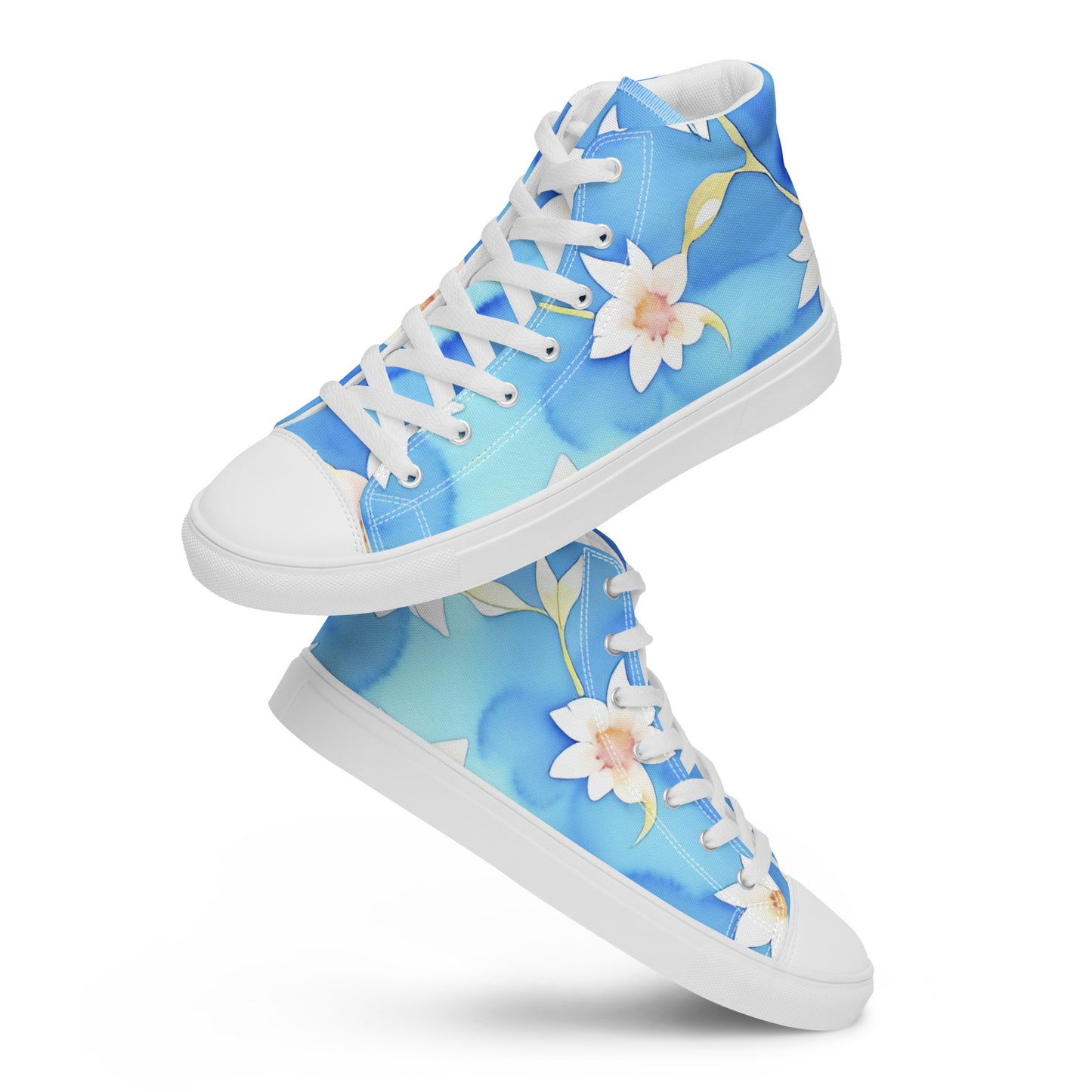 Men’s high top canvas shoes