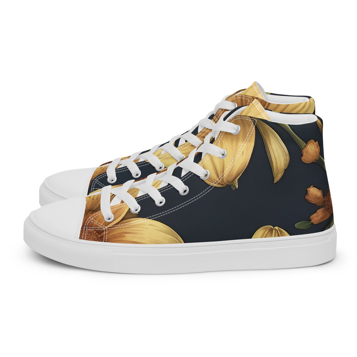 Men’s high top canvas shoes