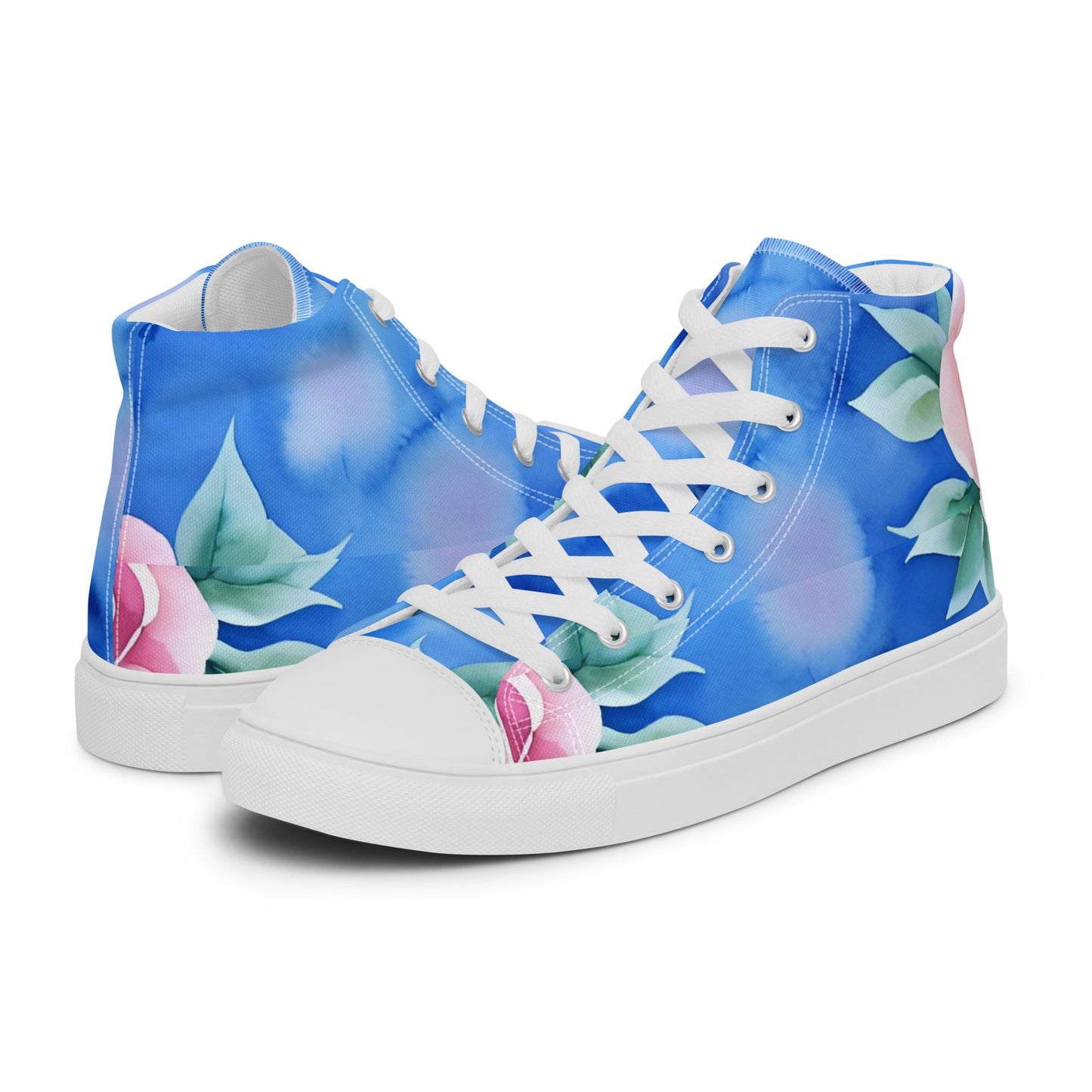 Men’s high top canvas shoes