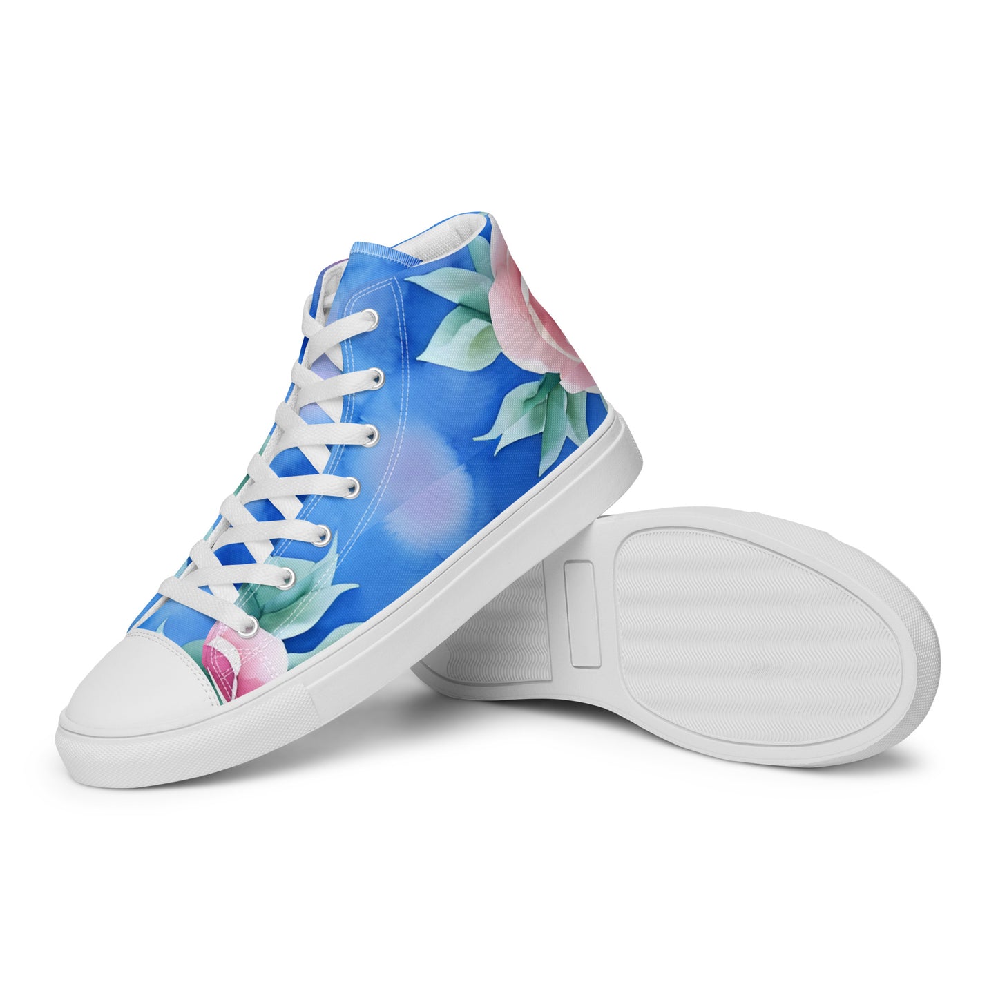 Men’s high top canvas shoes