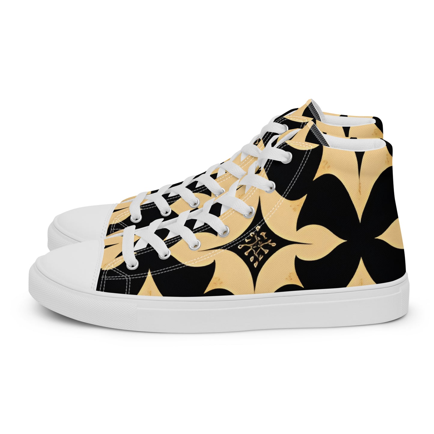 Men’s high top canvas shoes