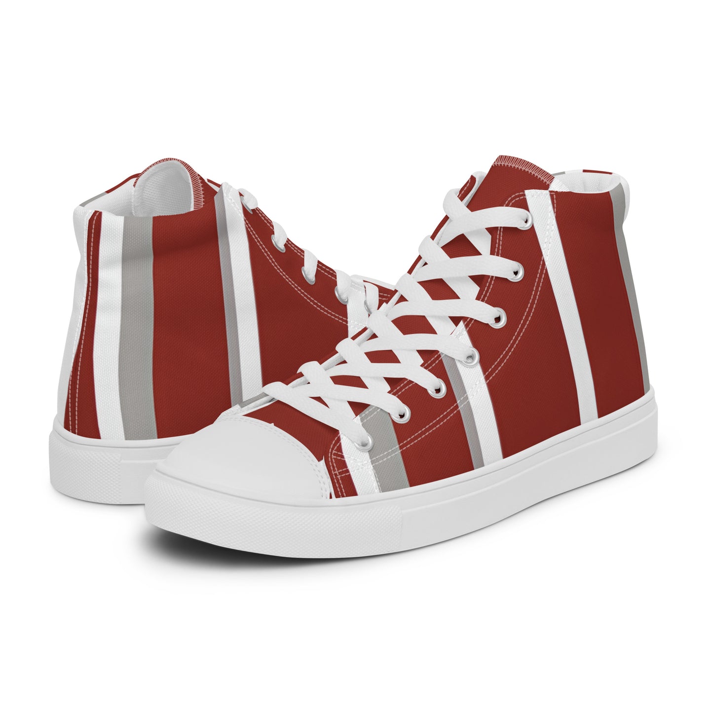 Men’s high top canvas shoes