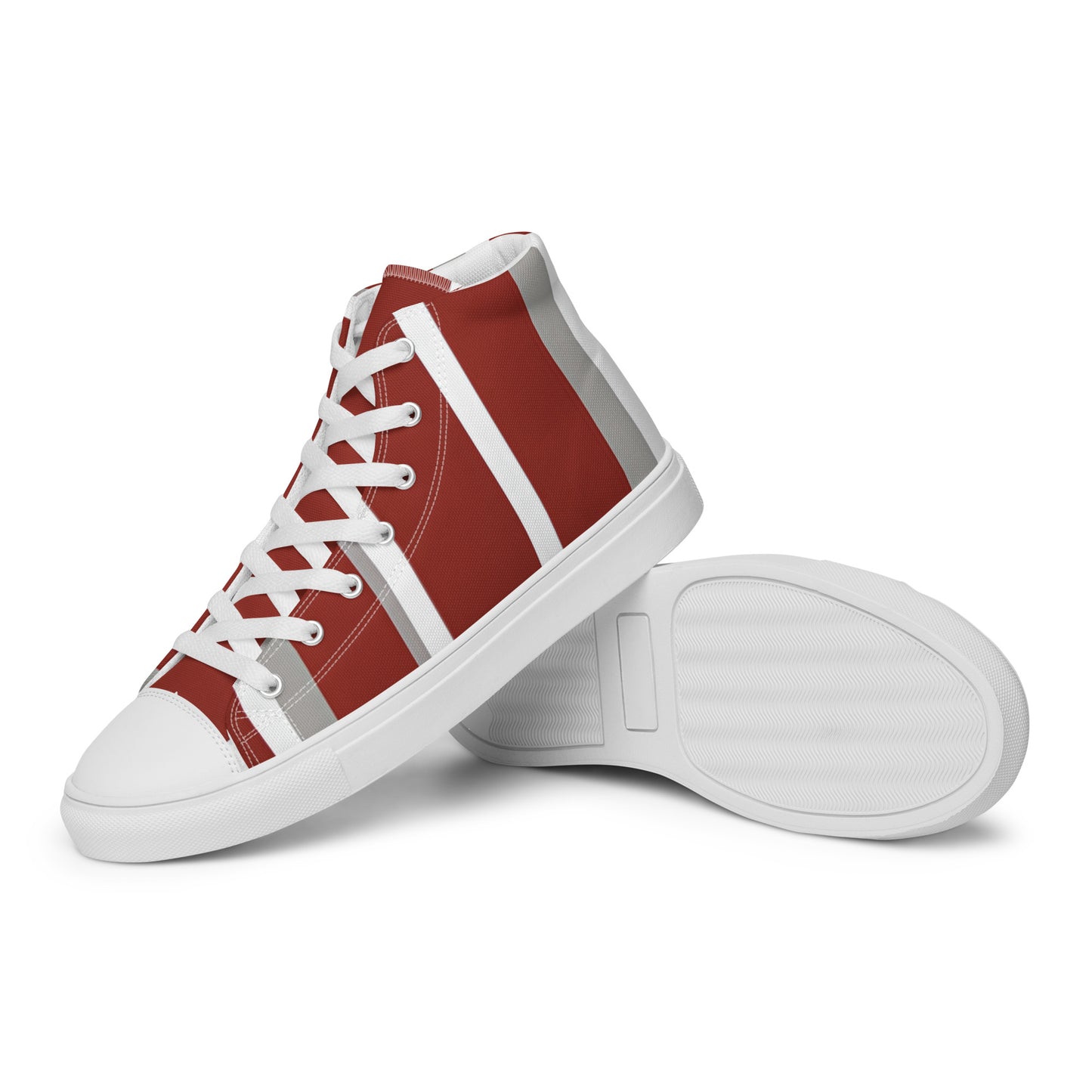 Men’s high top canvas shoes