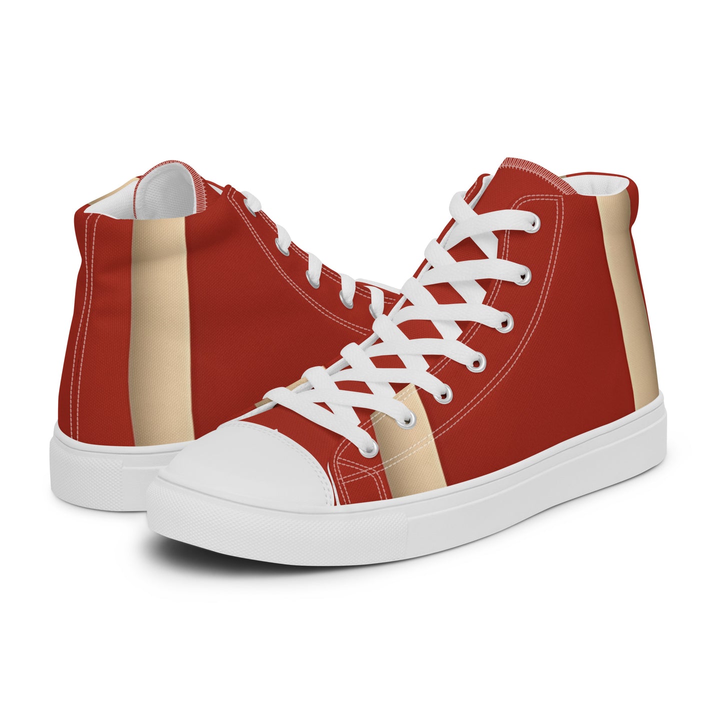 Men’s high top canvas shoes