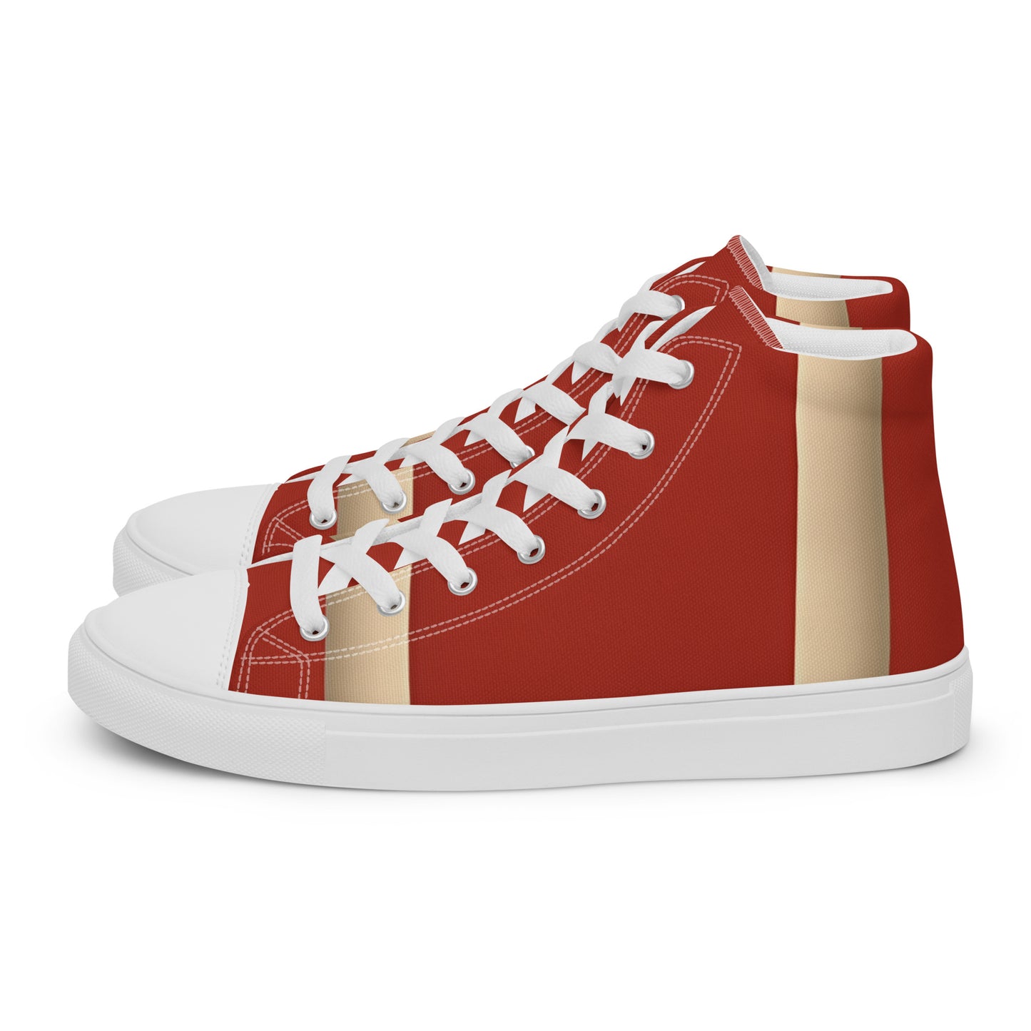 Men’s high top canvas shoes