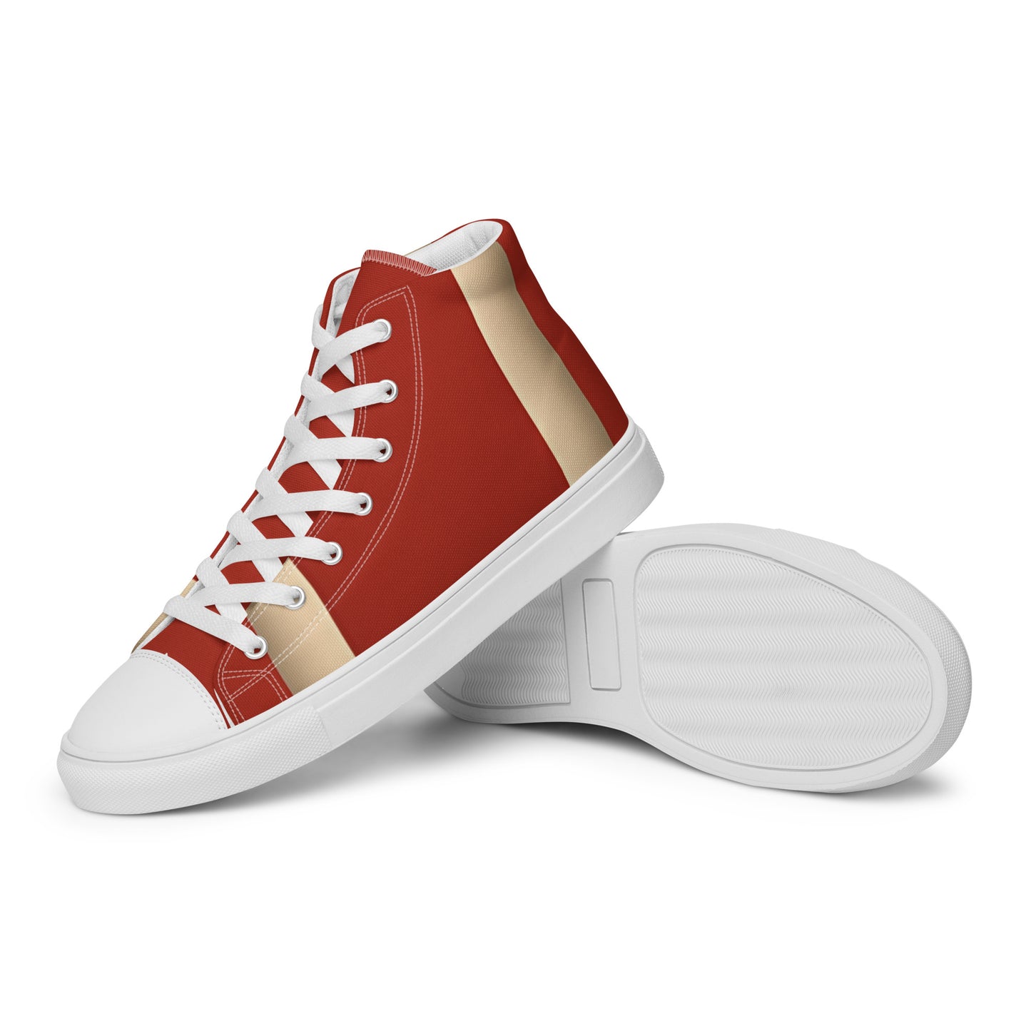 Men’s high top canvas shoes