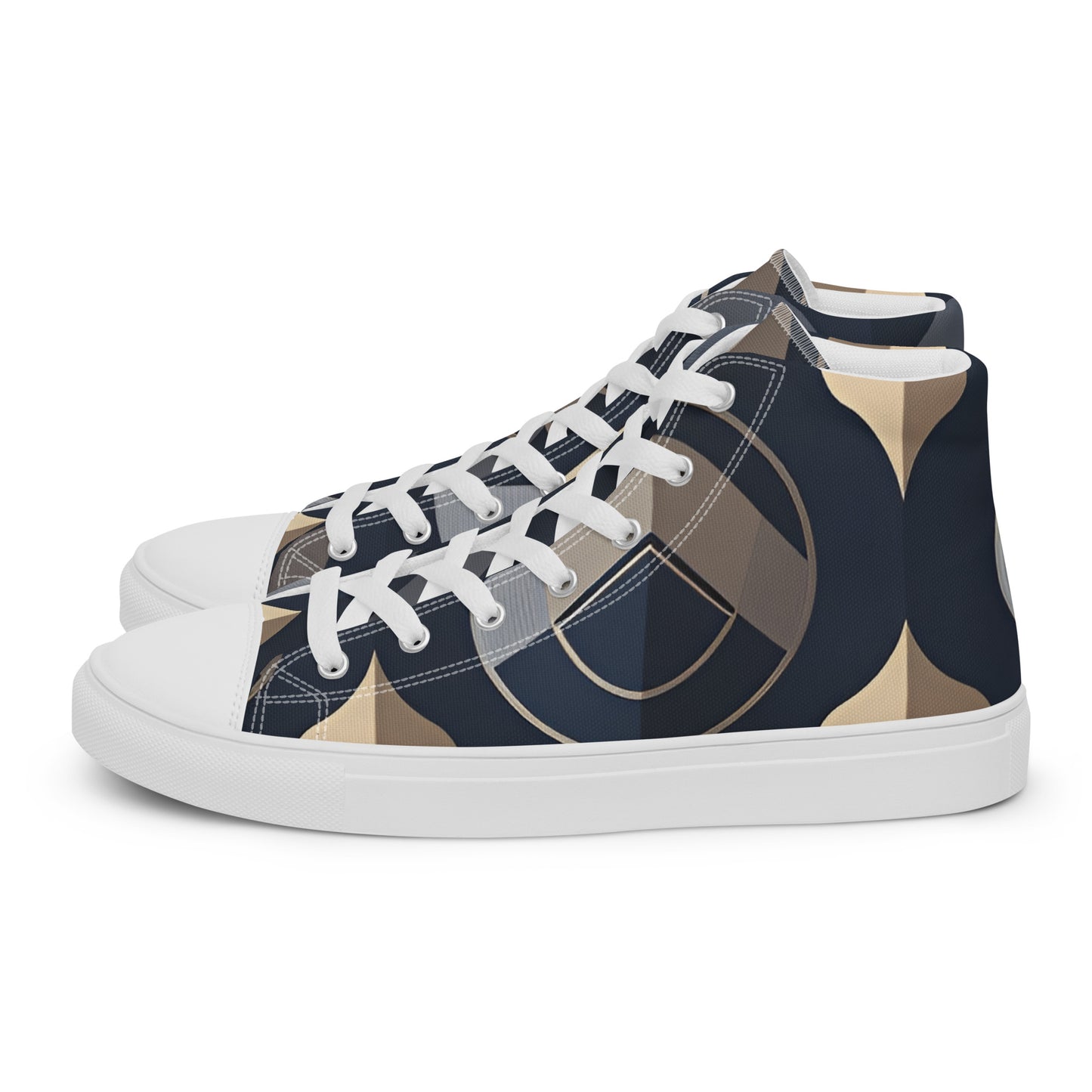 Men’s high top canvas shoes