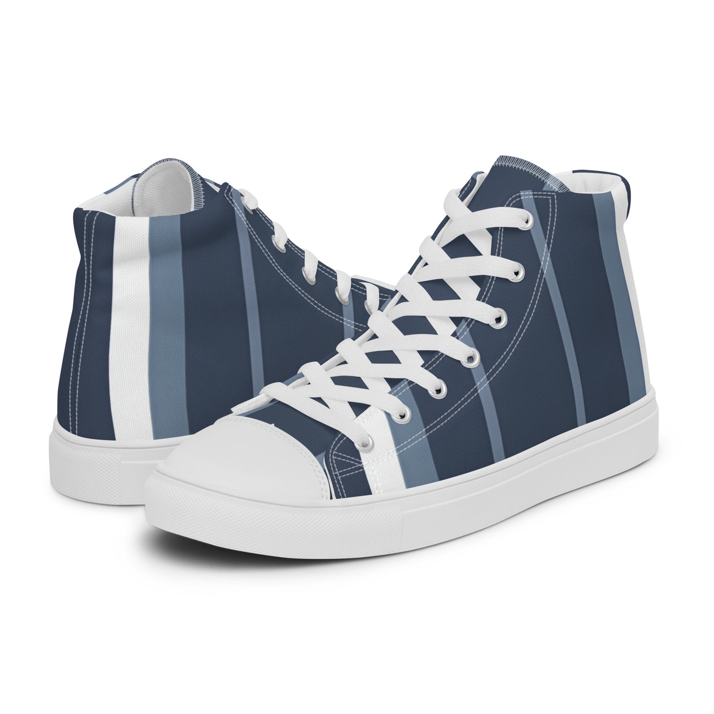 Men’s high top canvas shoes