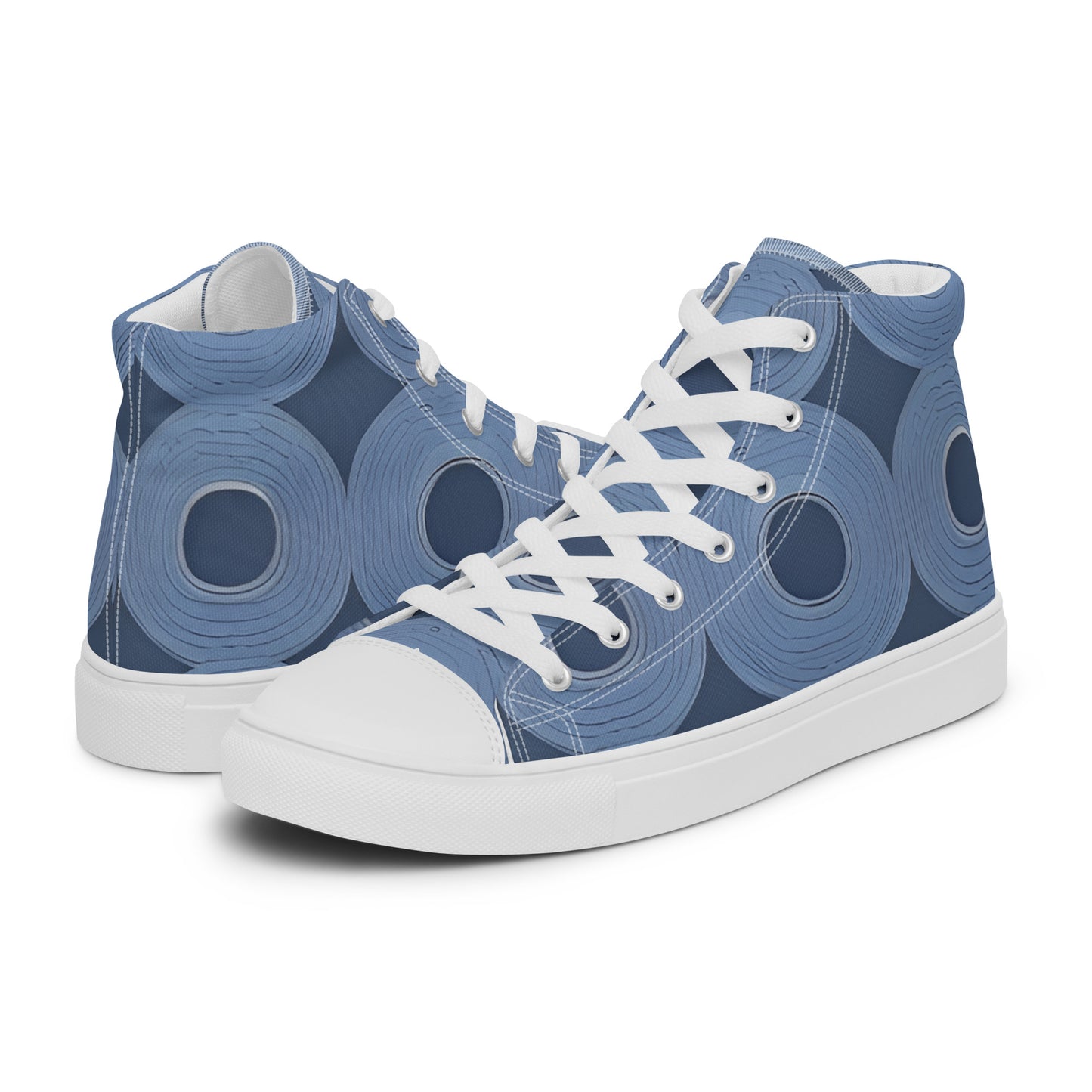 Men’s high top canvas shoes