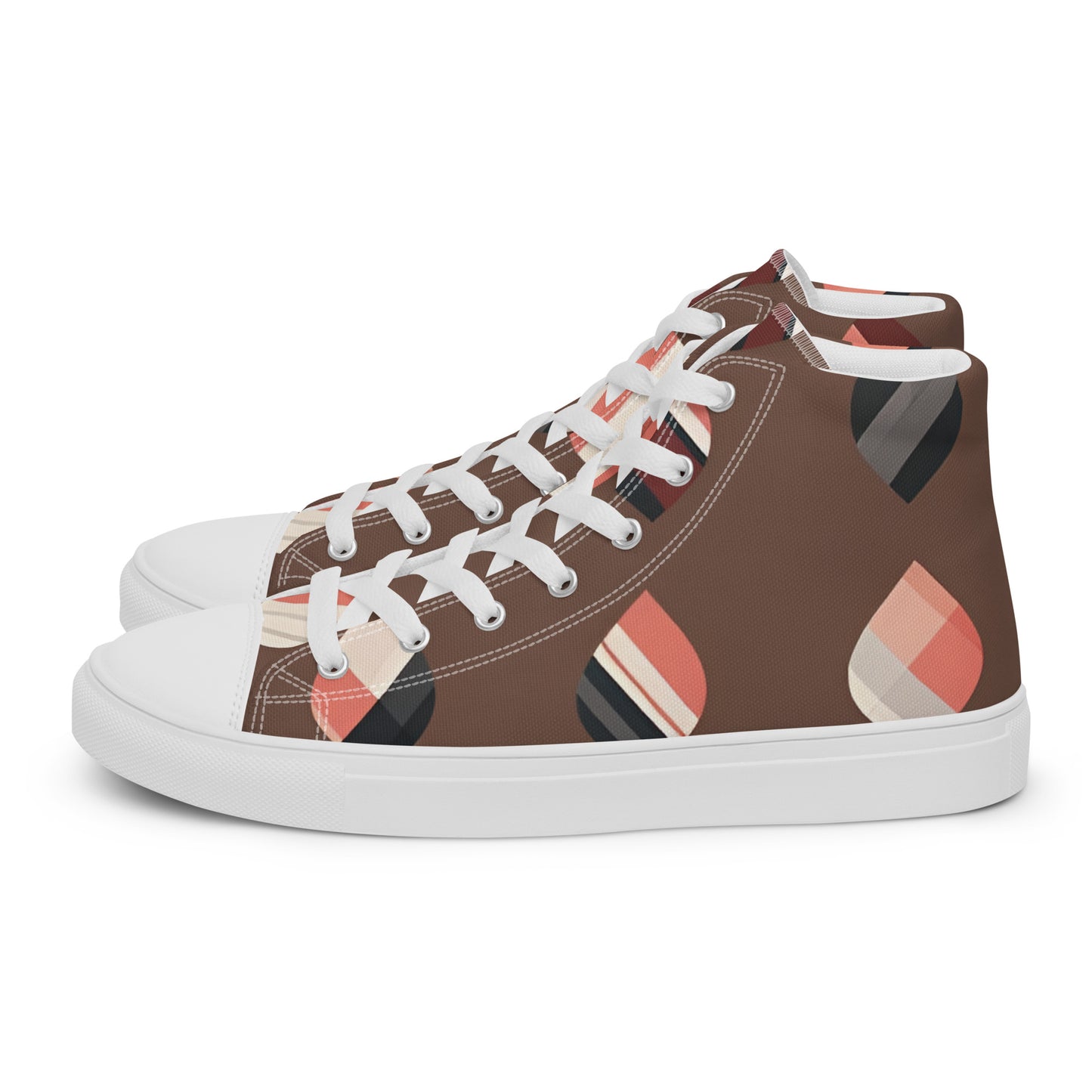 Men’s high top canvas shoes