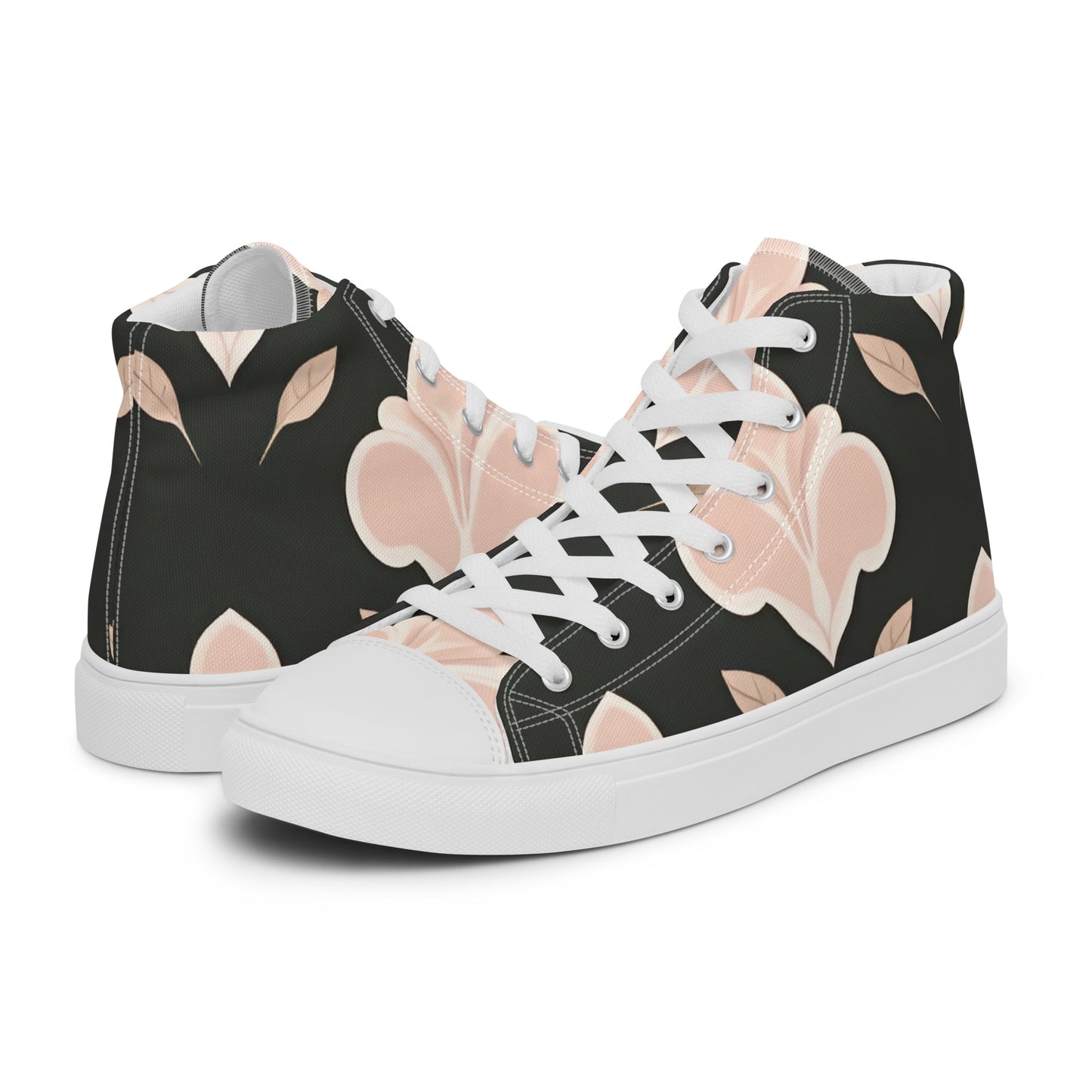 Men’s high top canvas shoes