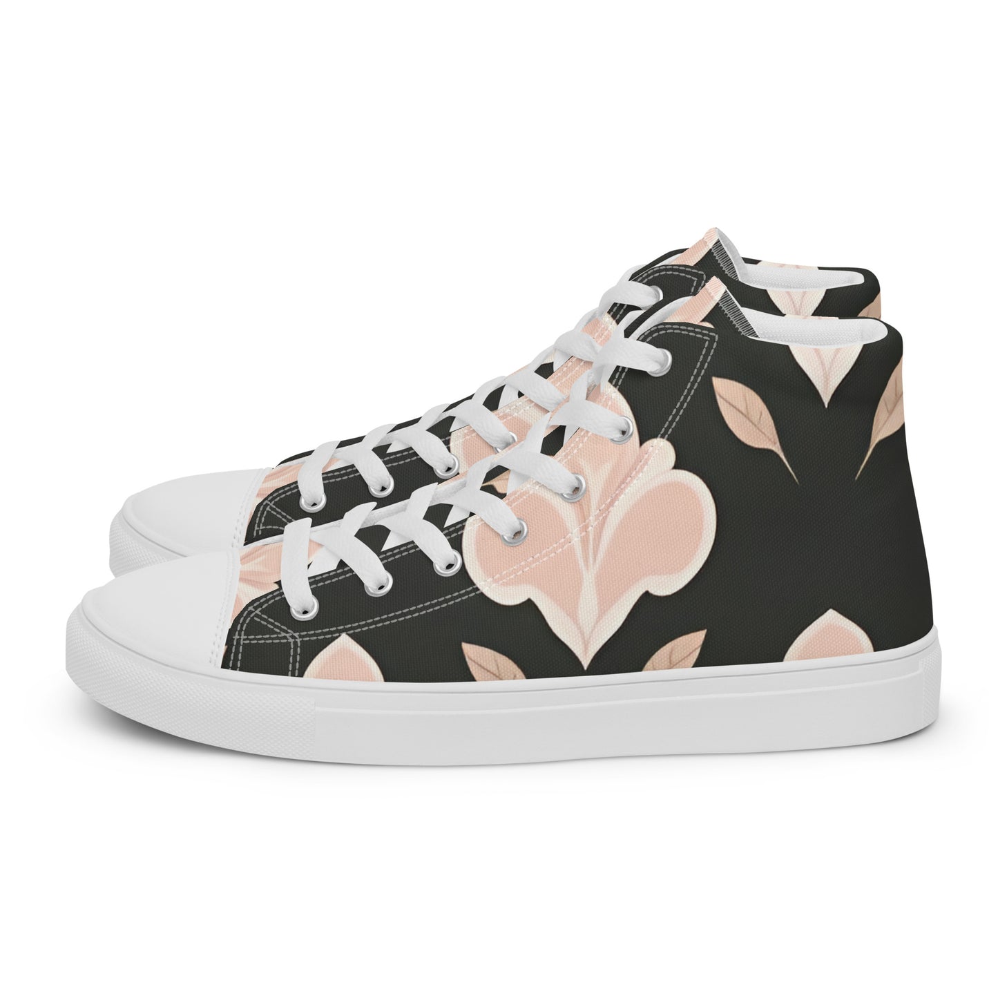 Men’s high top canvas shoes