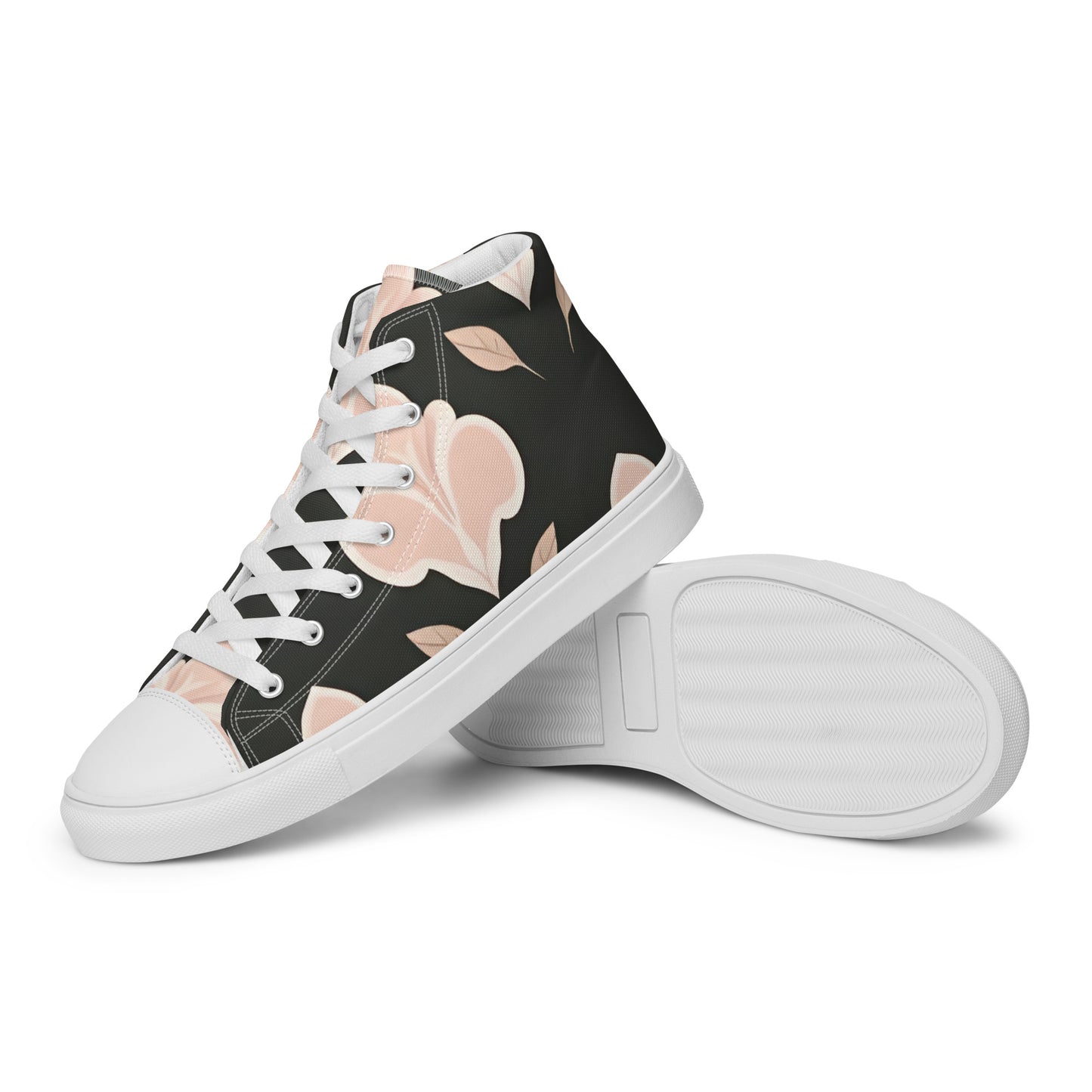 Men’s high top canvas shoes