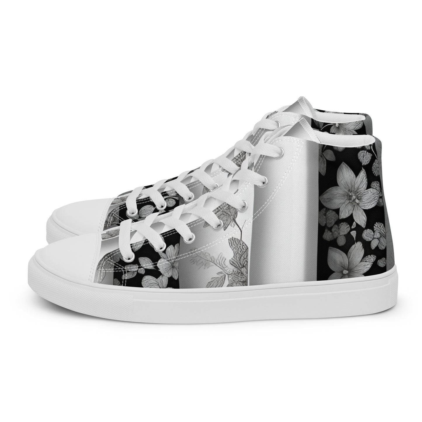 Men’s high top canvas shoes