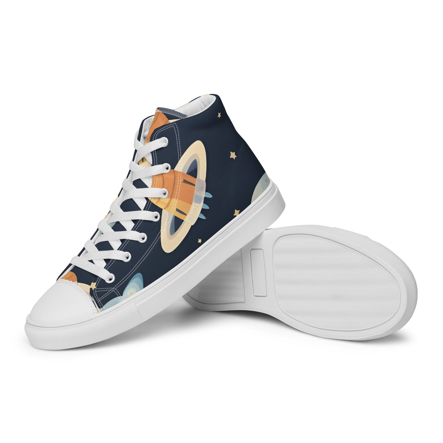 Men’s high top canvas shoes