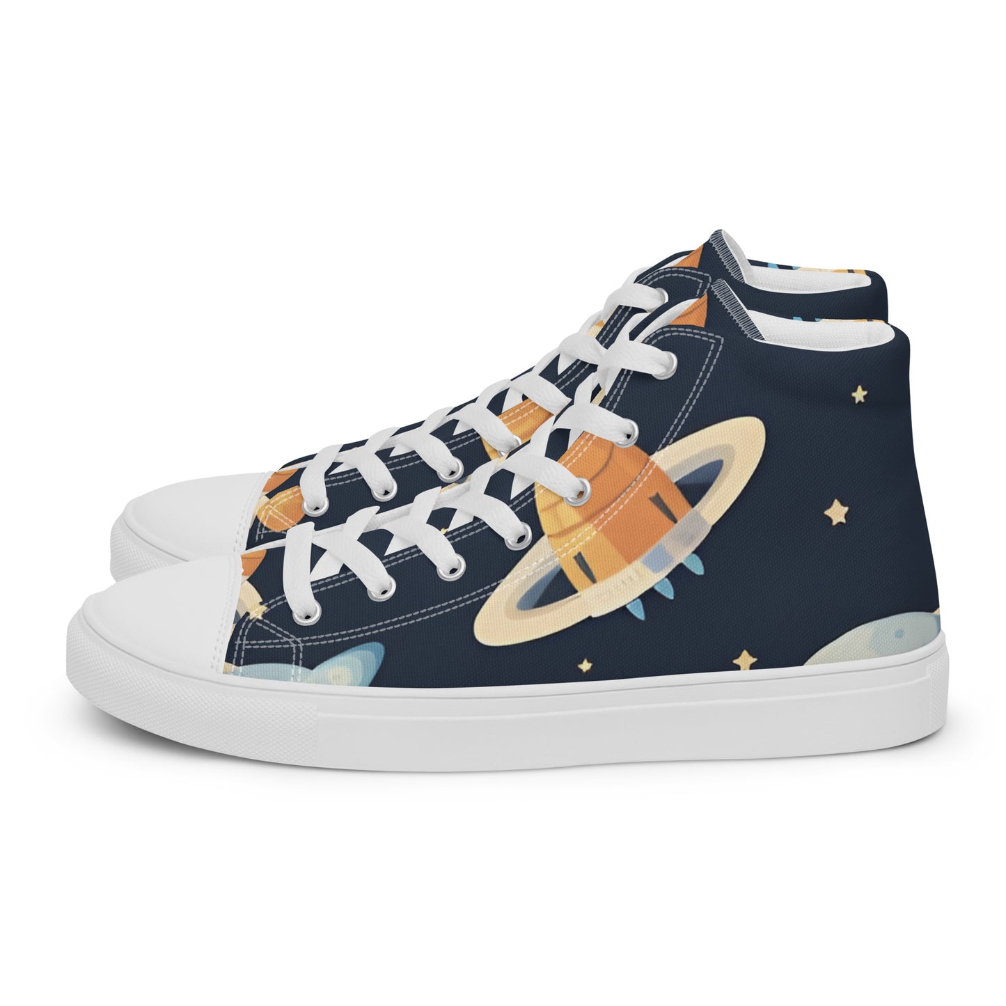 Men’s high top canvas shoes