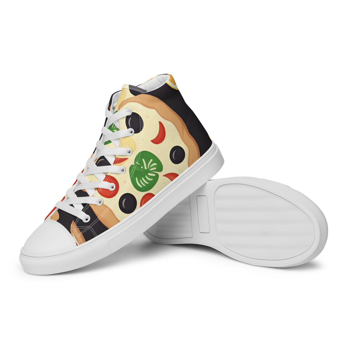 Men’s high top canvas shoes