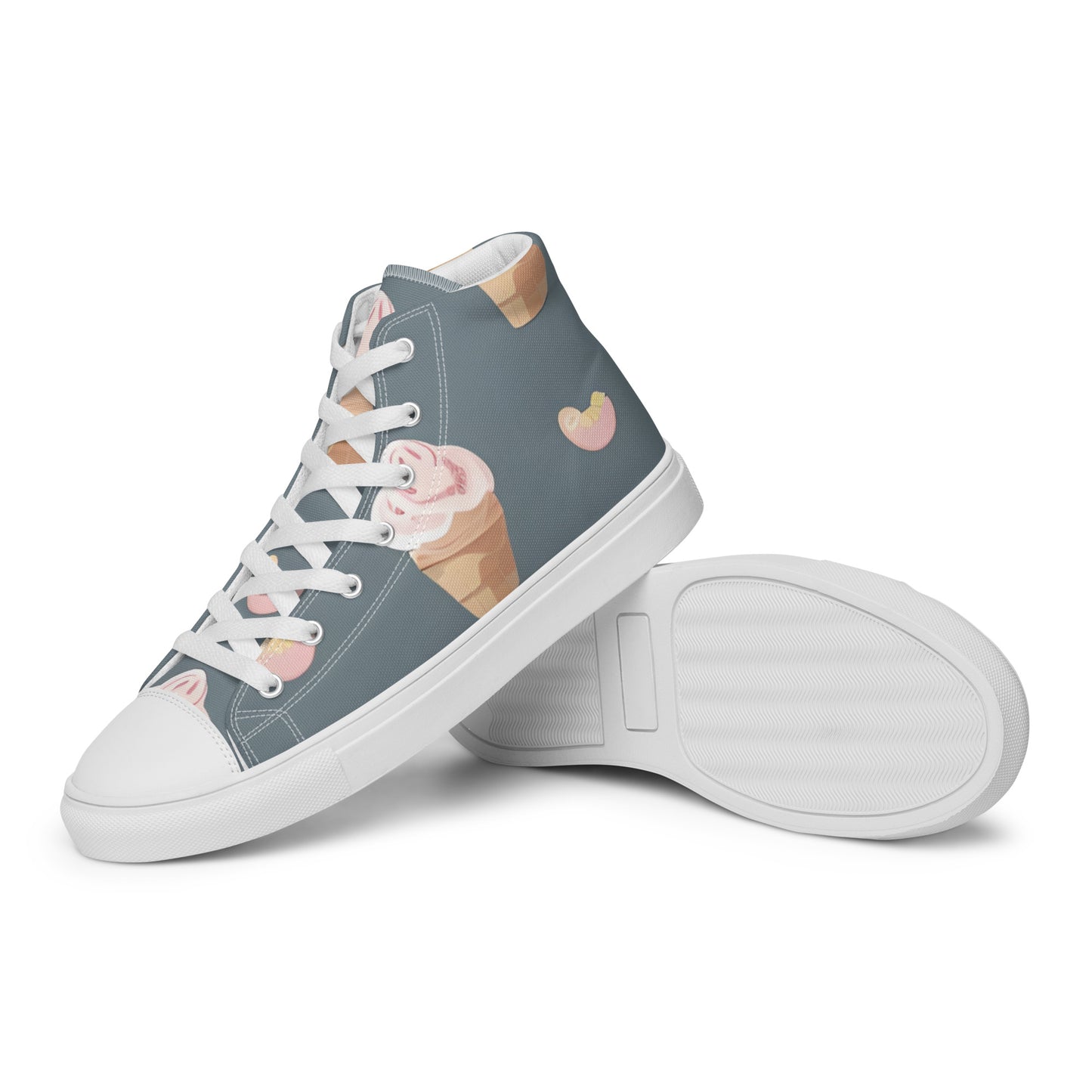 Men’s high top canvas shoes