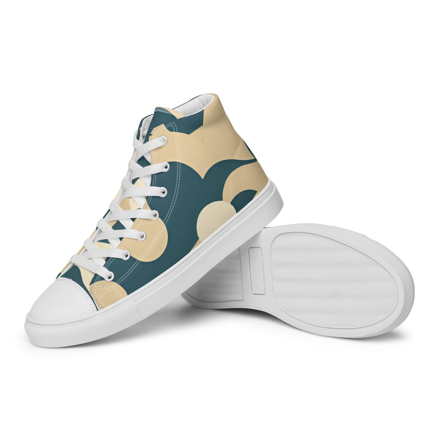 Men’s high top canvas shoes