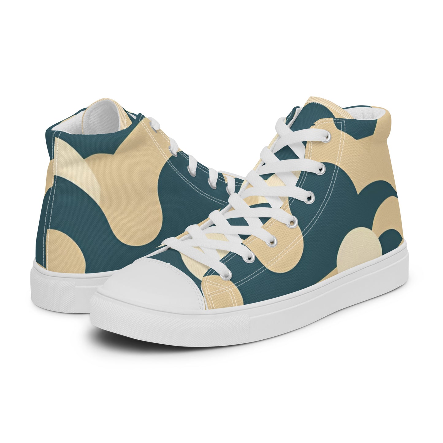 Men’s high top canvas shoes