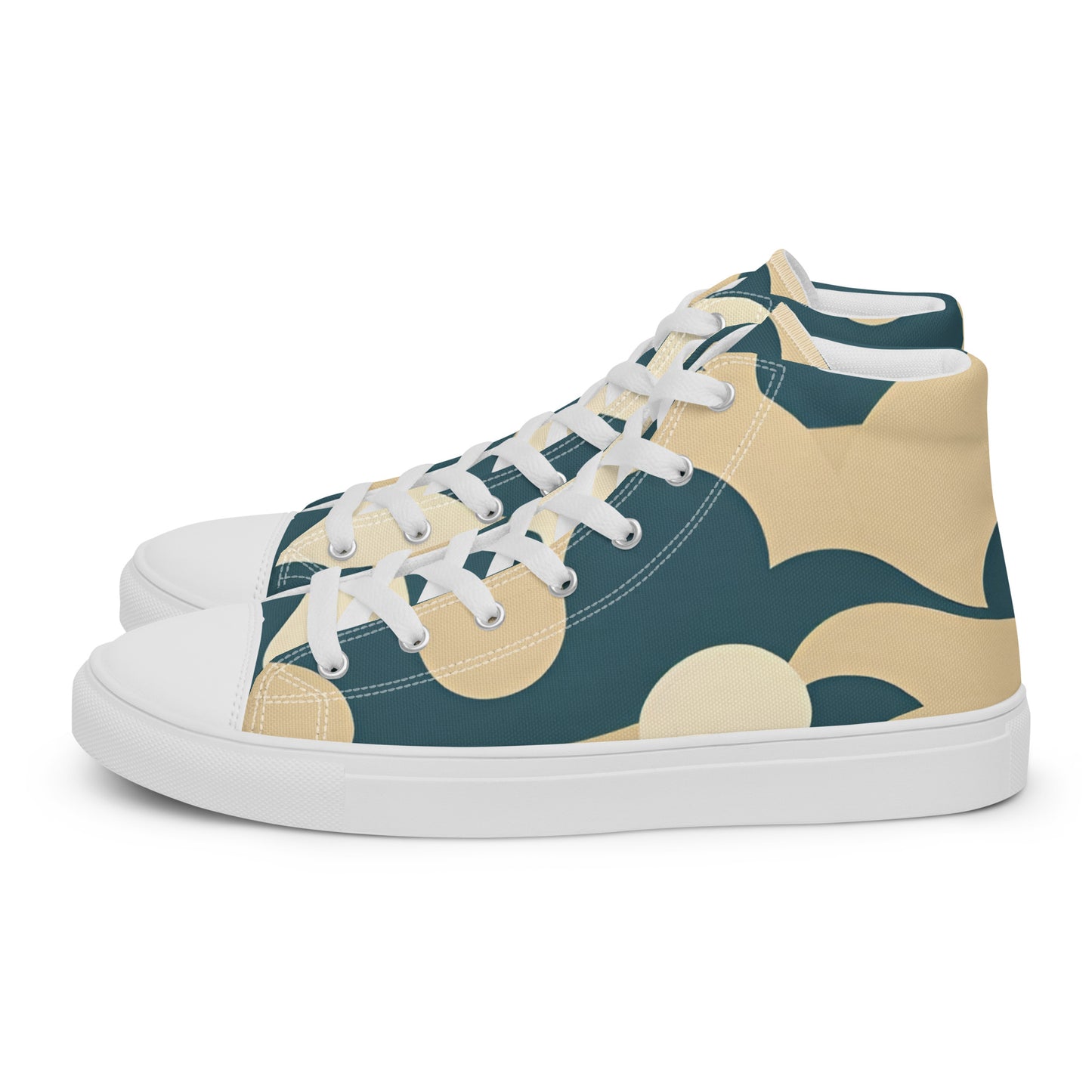 Men’s high top canvas shoes