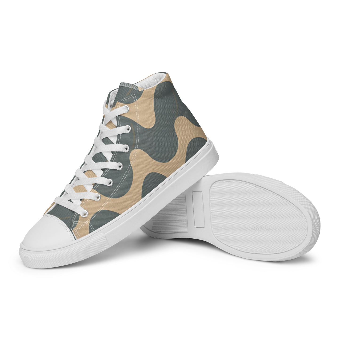 Men’s high top canvas shoes