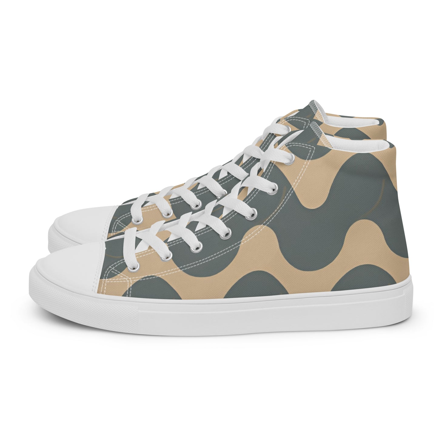 Men’s high top canvas shoes