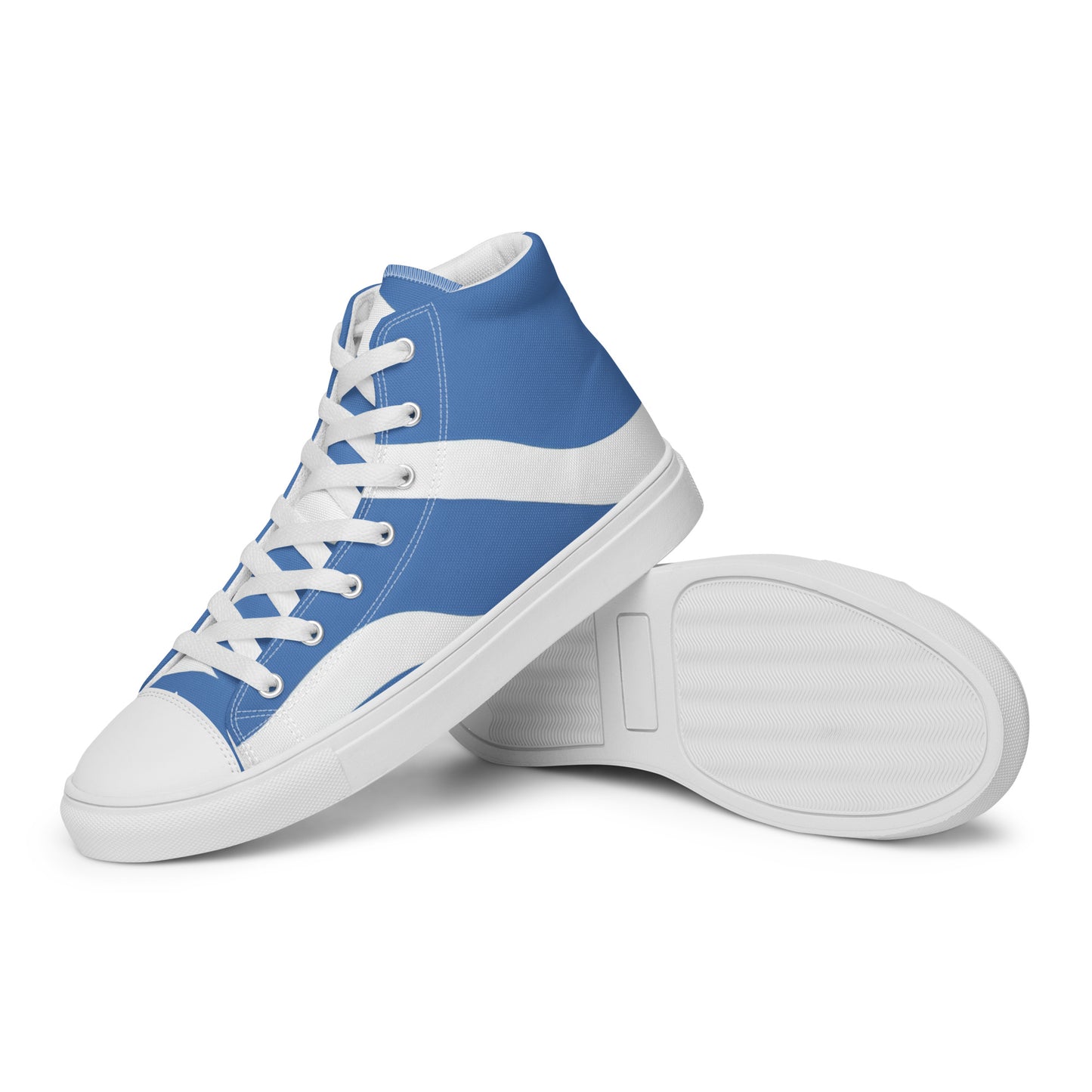 Men’s high top canvas shoes