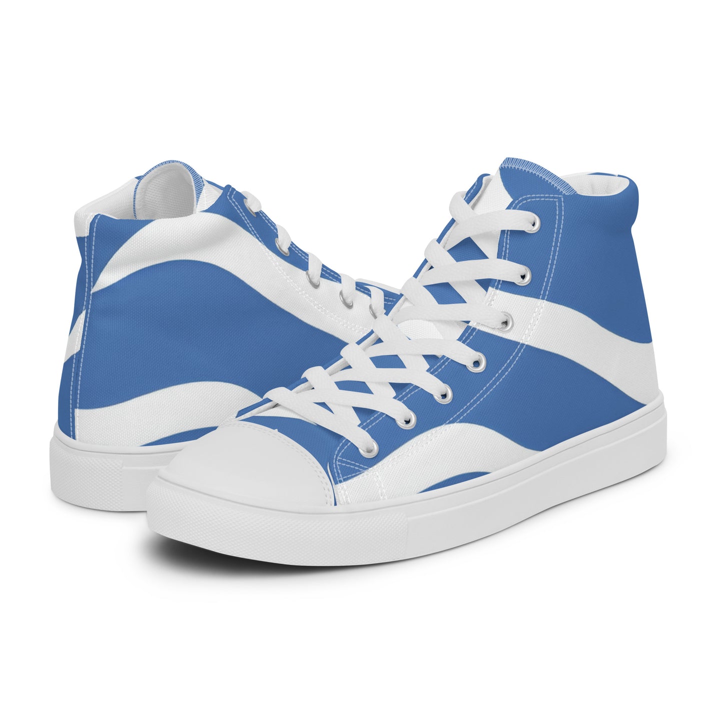 Men’s high top canvas shoes