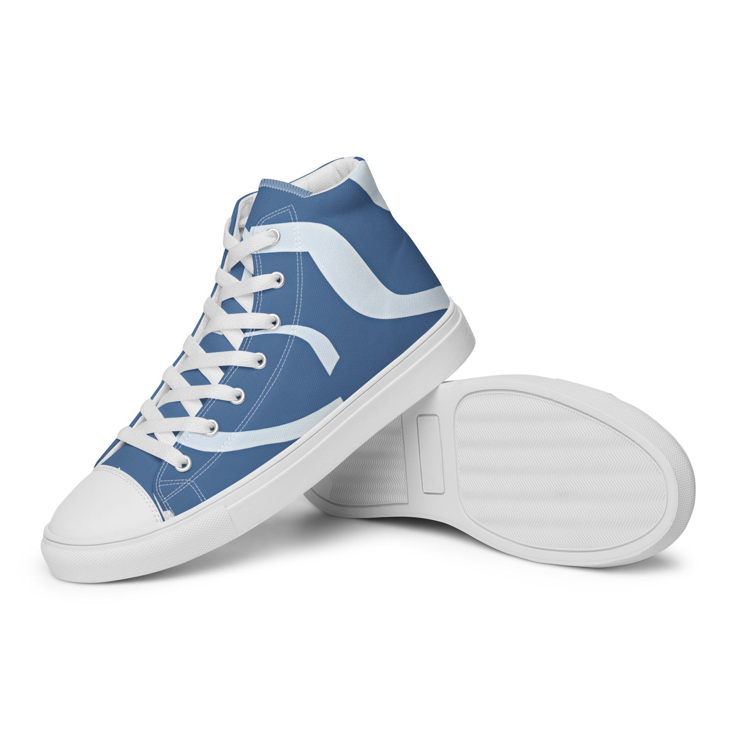 Men’s high top canvas shoes