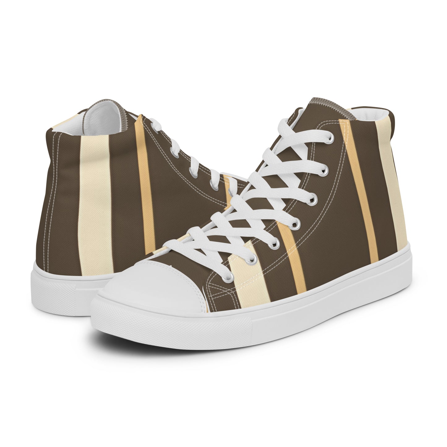 Men’s high top canvas shoes