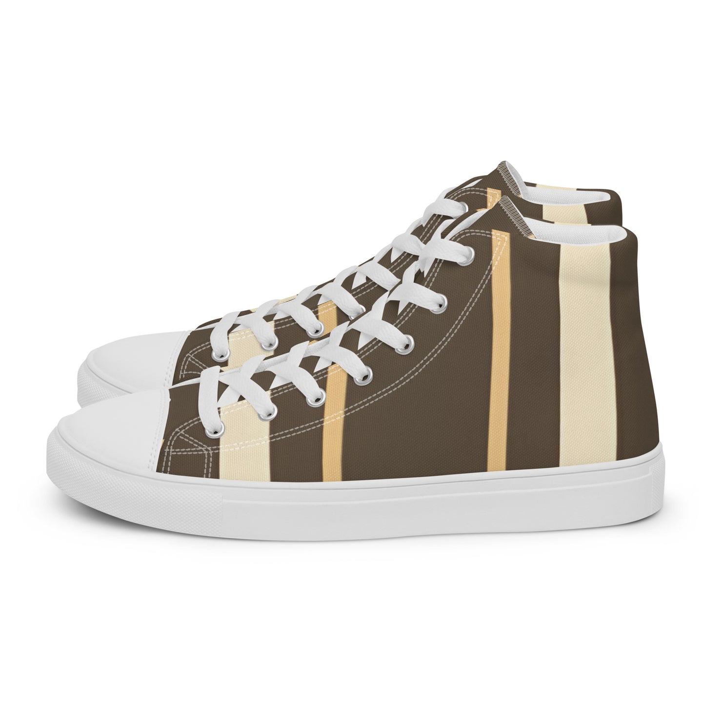 Men’s high top canvas shoes