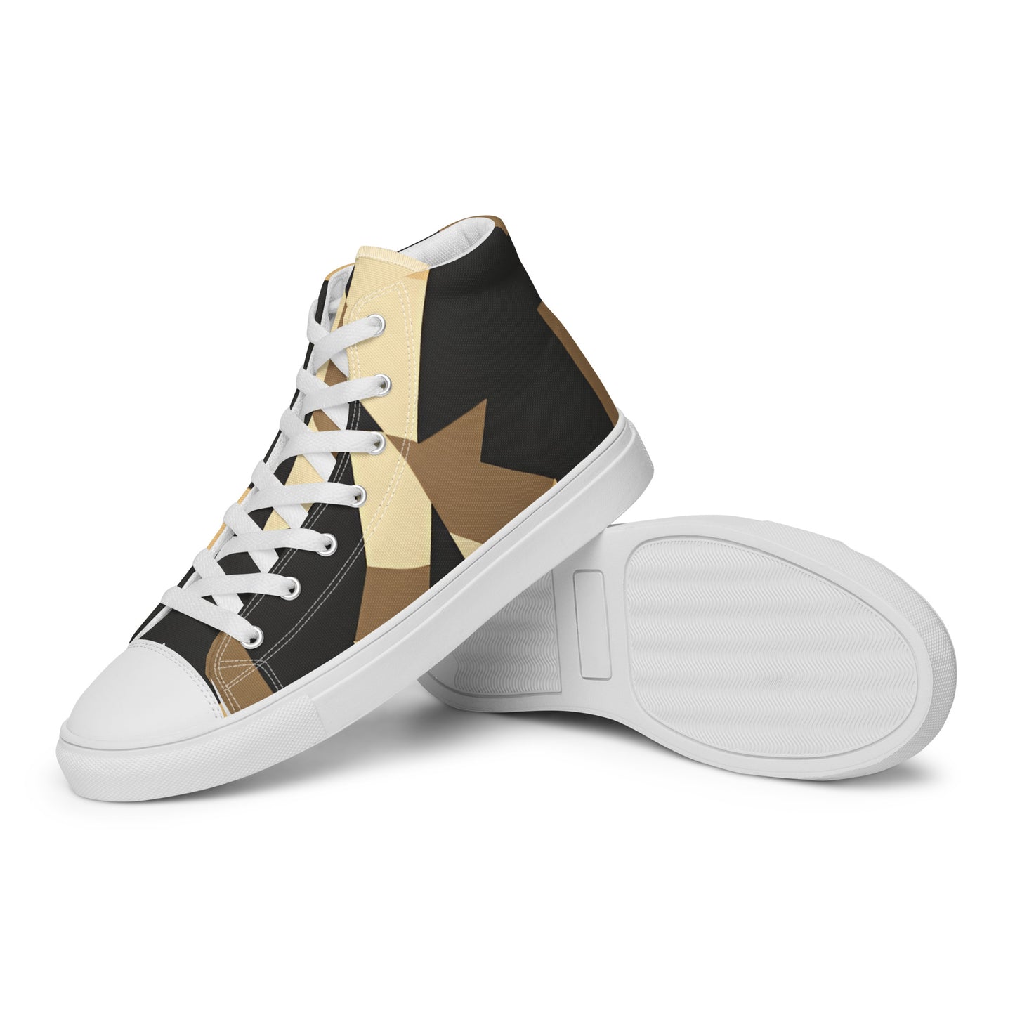 Men’s high top canvas shoes