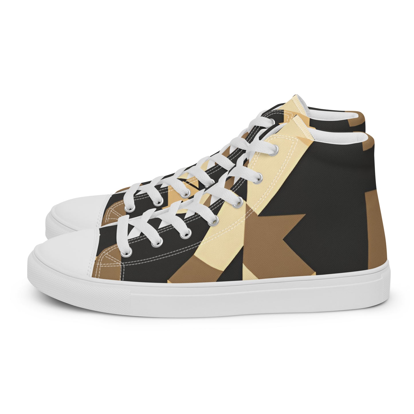 Men’s high top canvas shoes