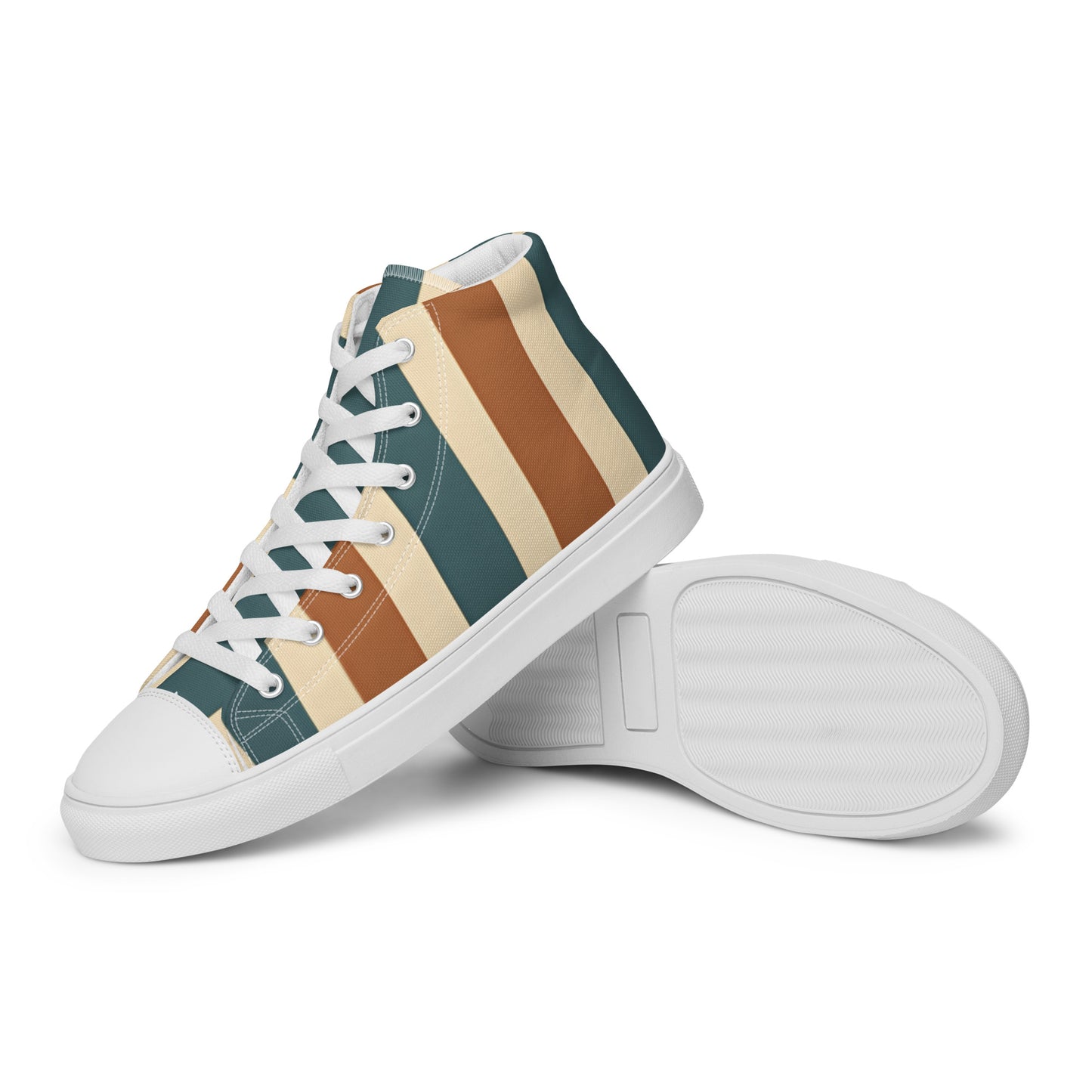 Men’s high top canvas shoes