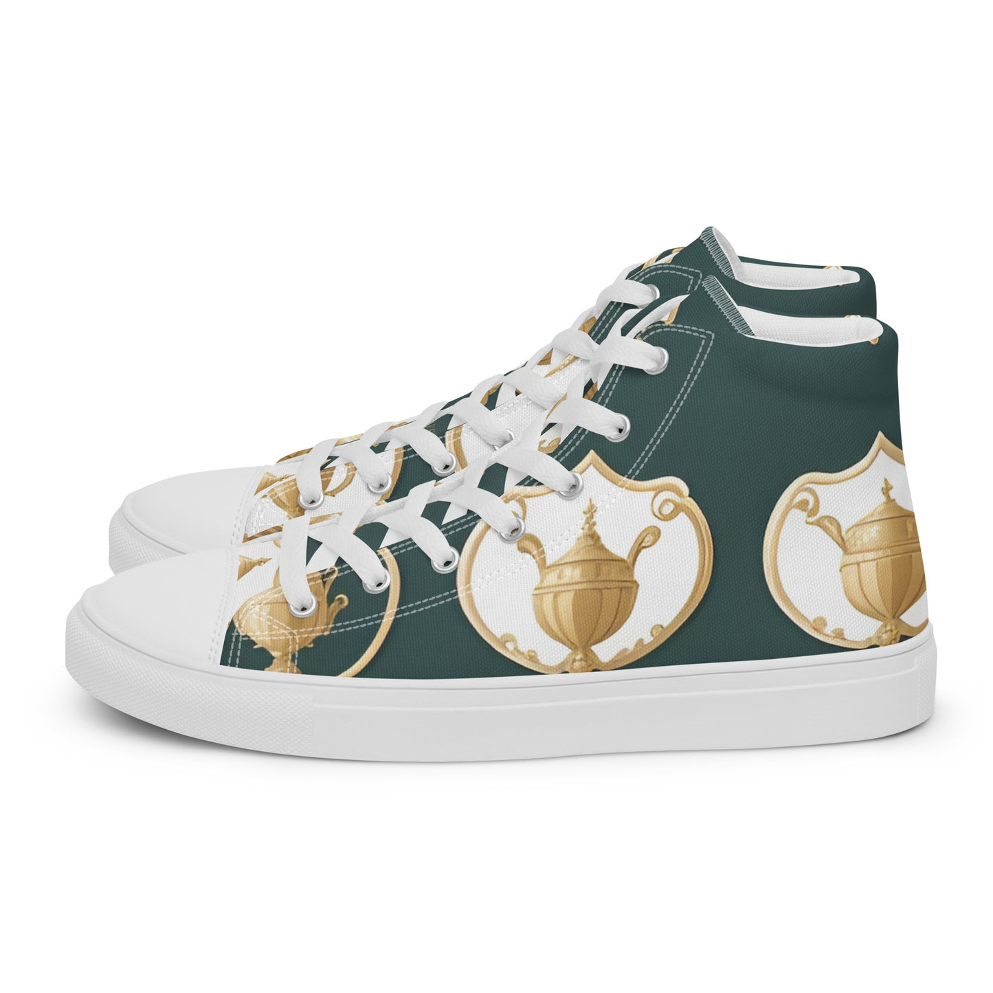 Men’s high top canvas shoes