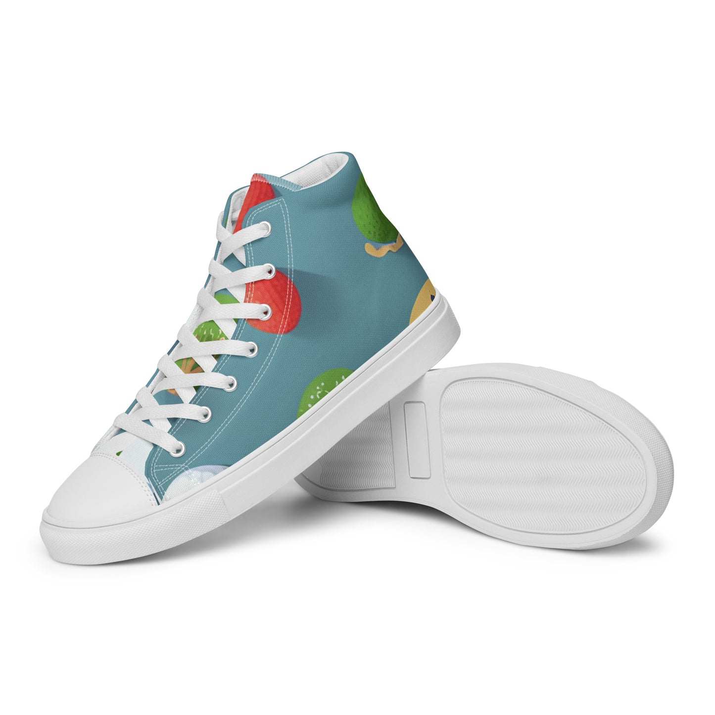 Men’s high top canvas shoes