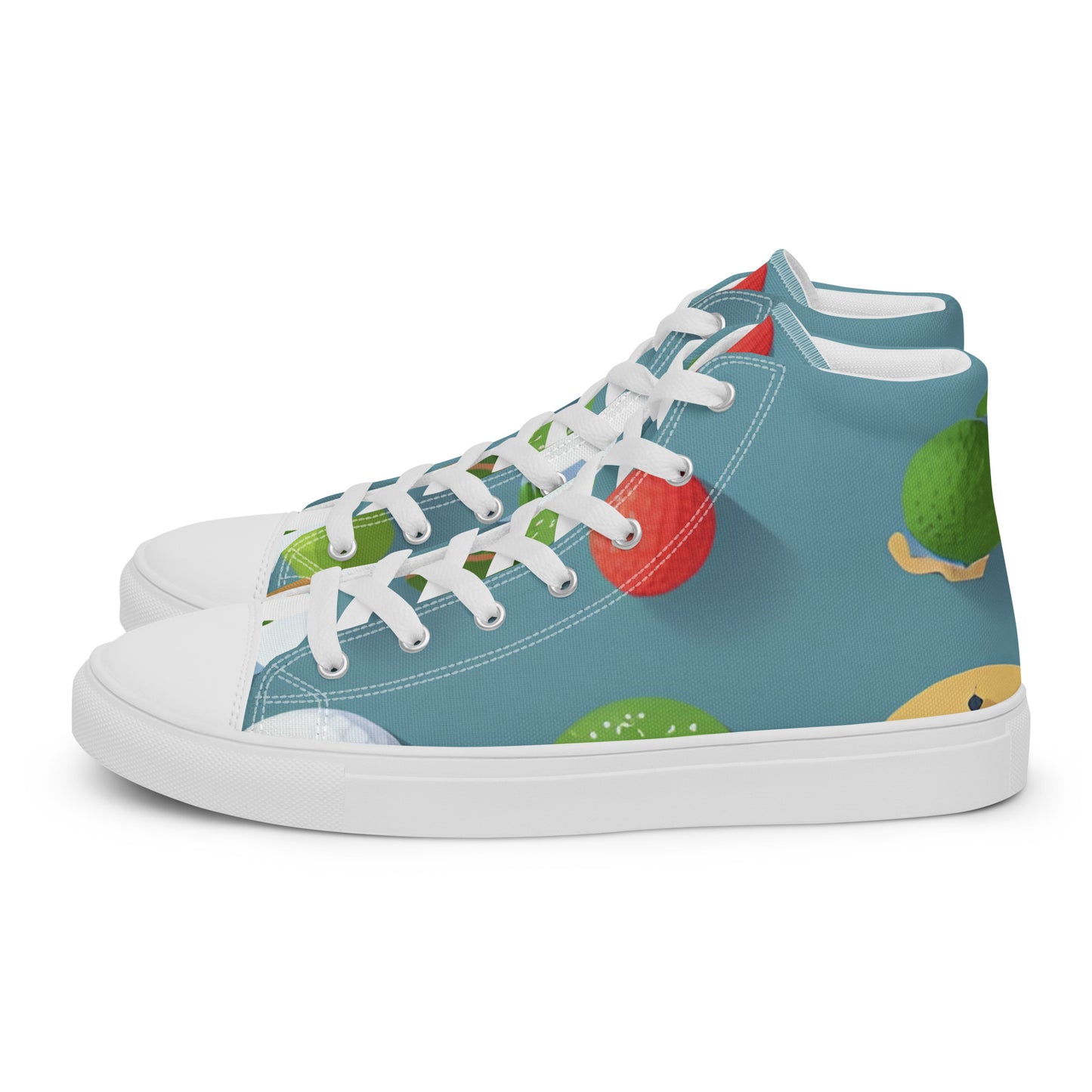 Men’s high top canvas shoes