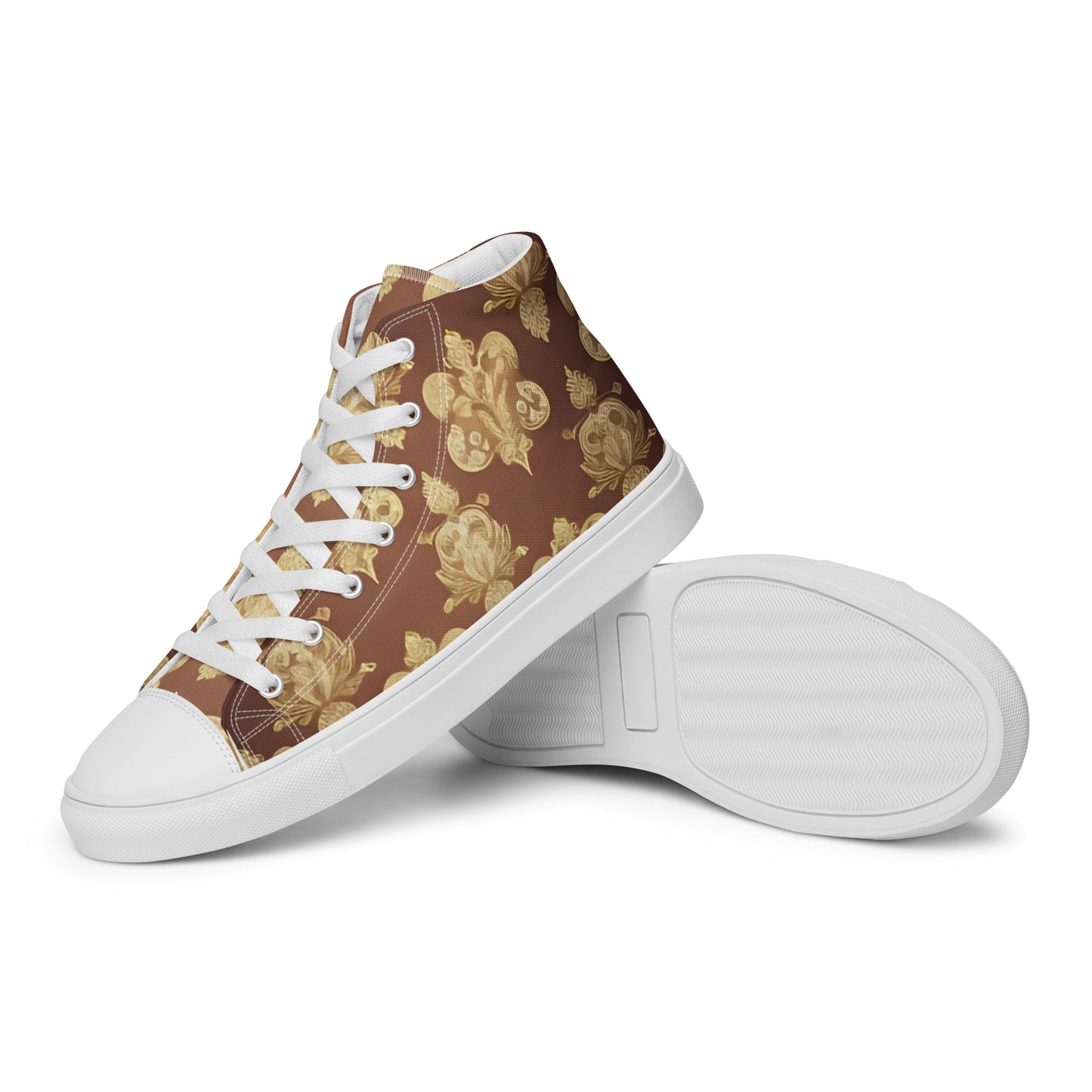 Men’s high top canvas shoes