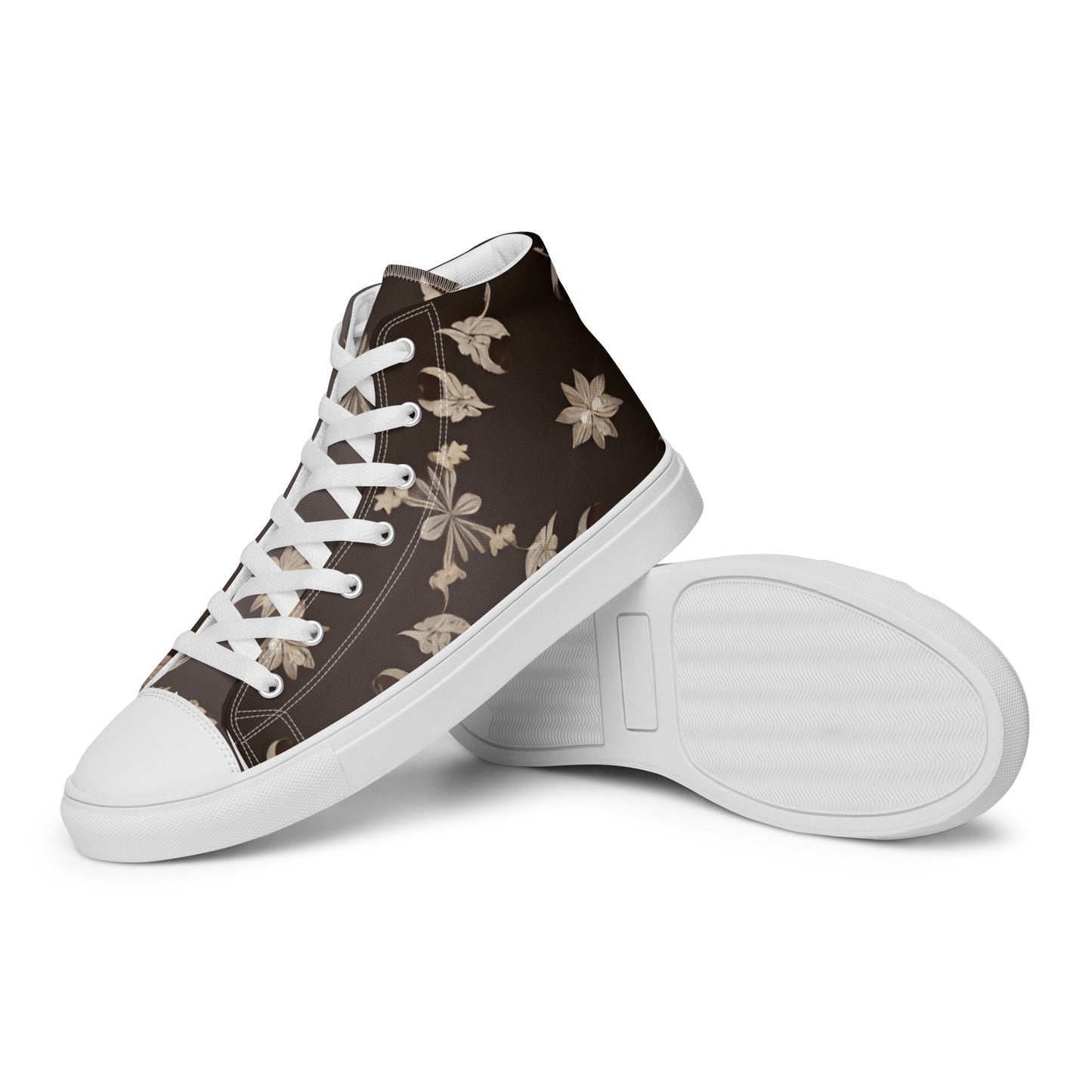 Men’s high top canvas shoes