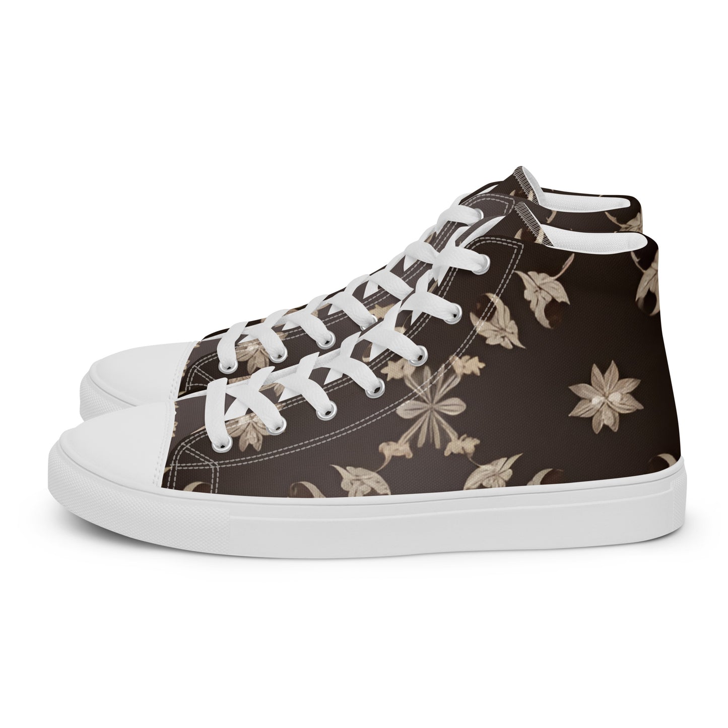 Men’s high top canvas shoes