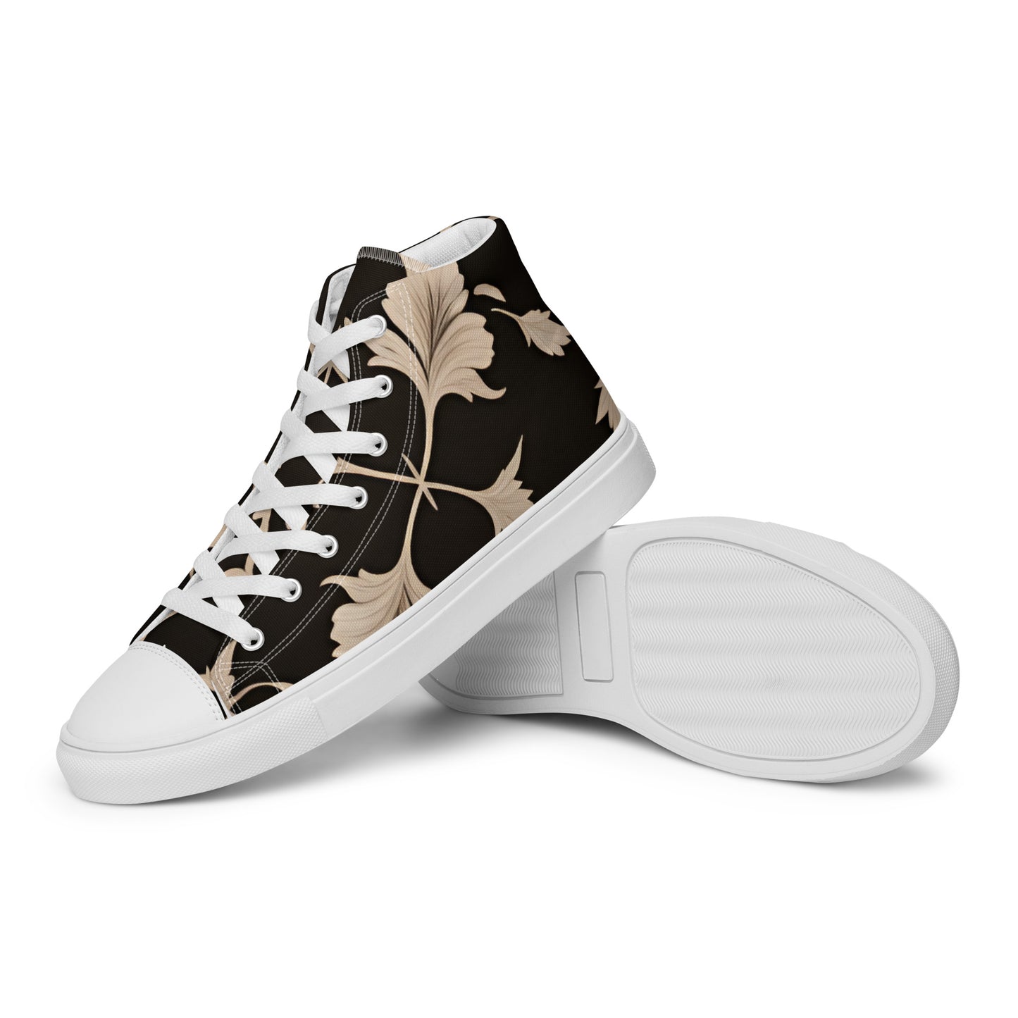 Men’s high top canvas shoes