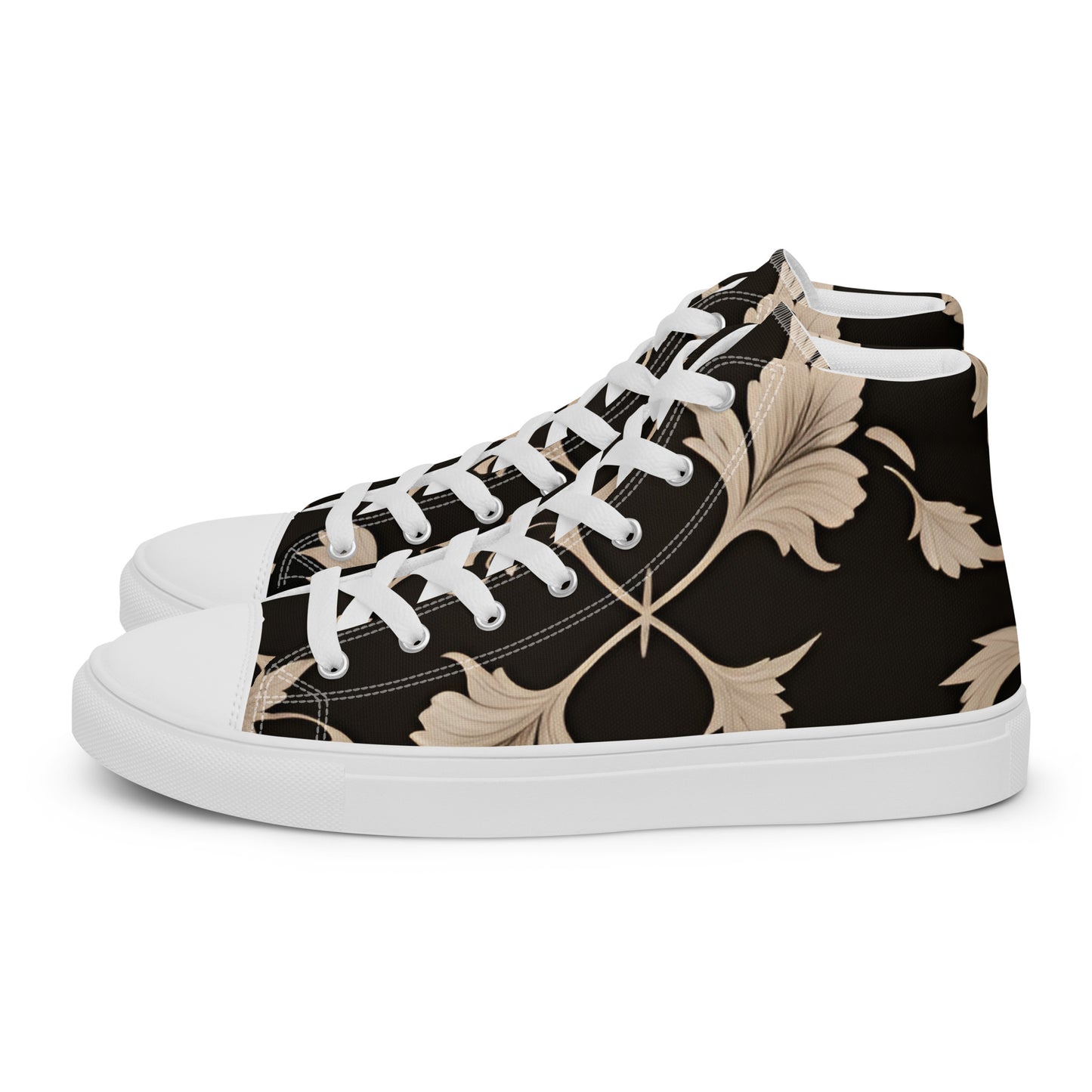 Men’s high top canvas shoes