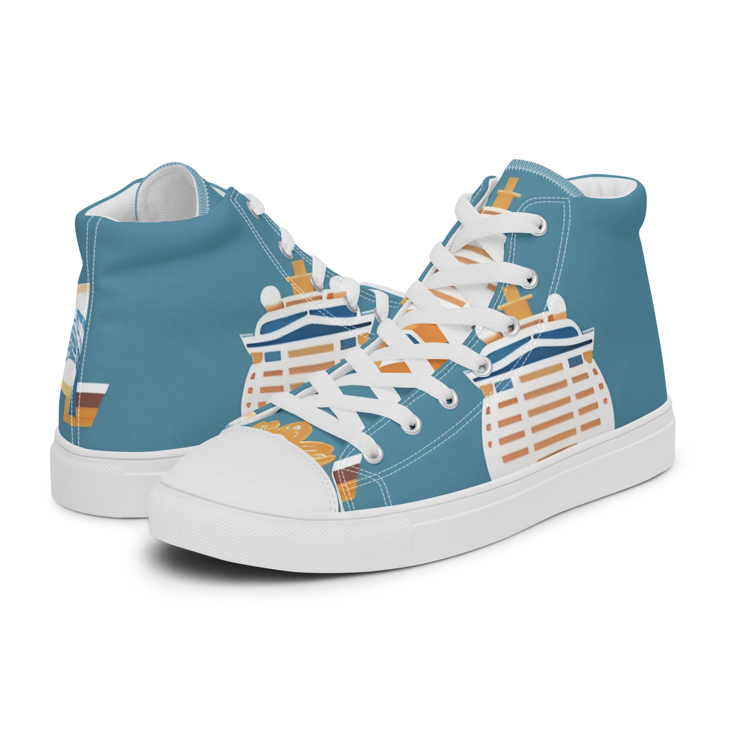 Men’s high top canvas shoes