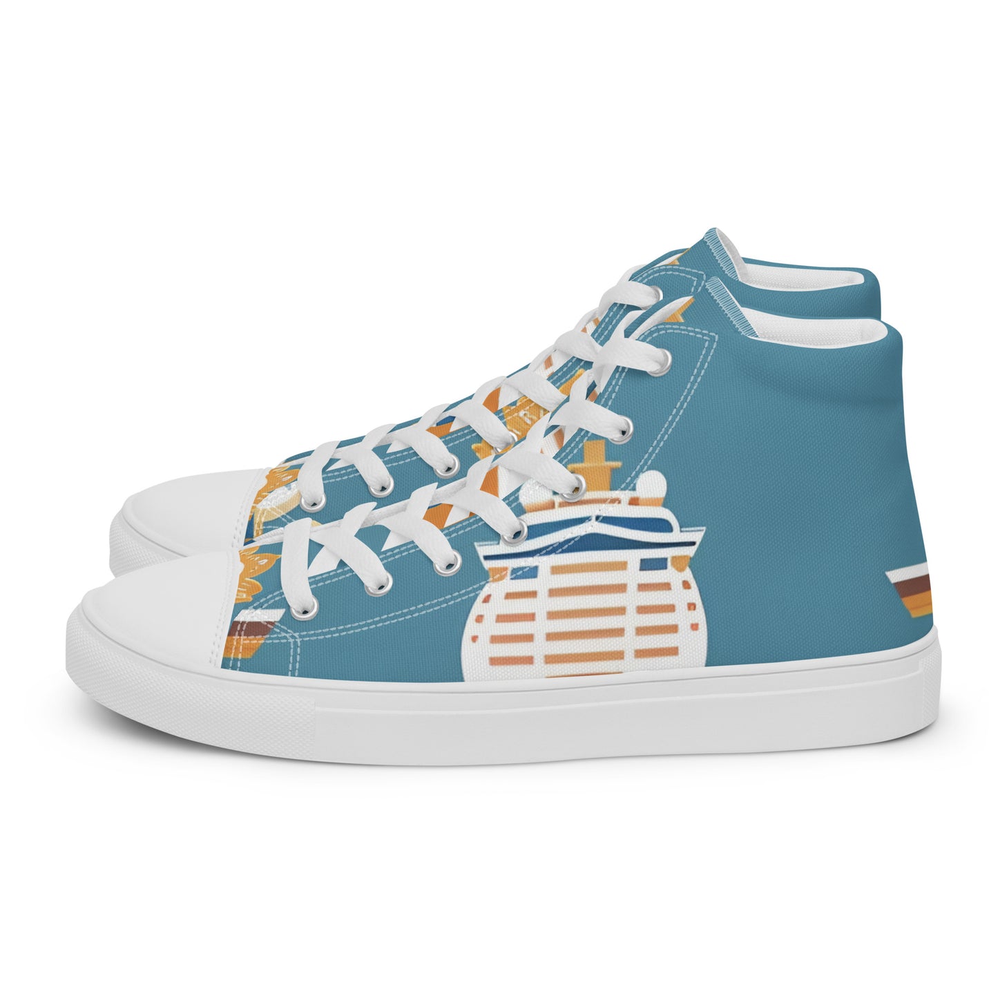 Men’s high top canvas shoes