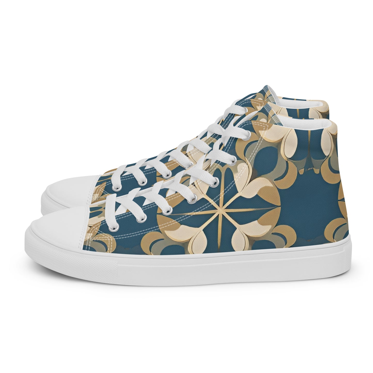 Men’s high top canvas shoes