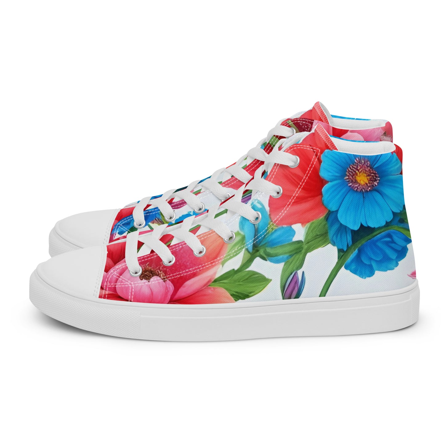 Men’s high top canvas shoes