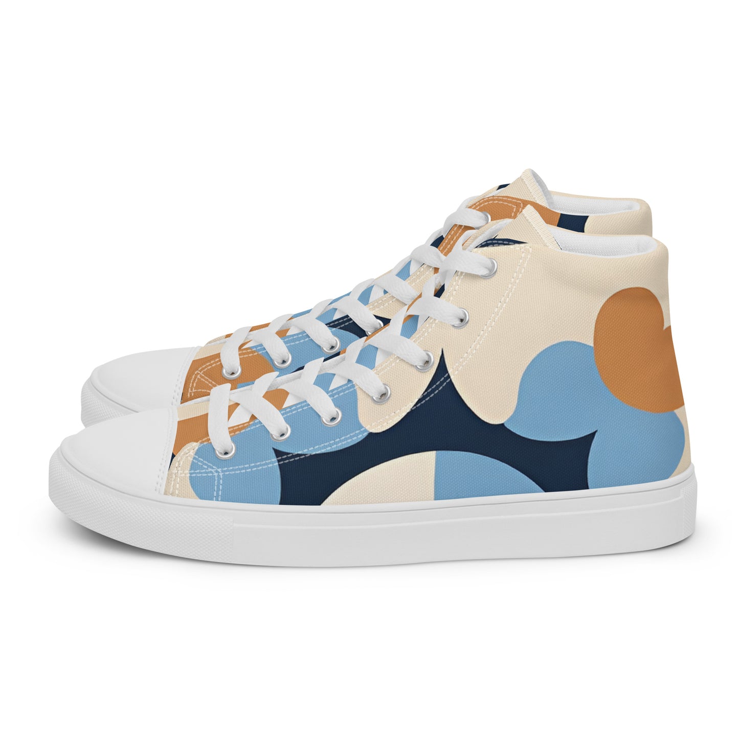 Men’s high top canvas shoes